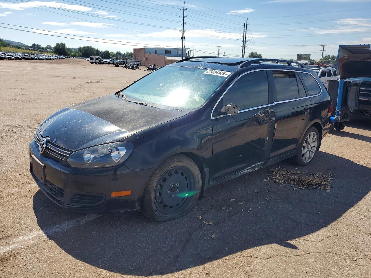 2012 Volkswagen Jetta Tdi Черный vin: 3VWML7AJ4CM659061