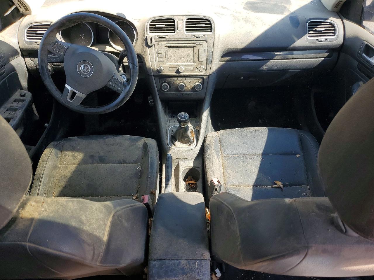 2012 Volkswagen Jetta Tdi Черный vin: 3VWML7AJ4CM659061