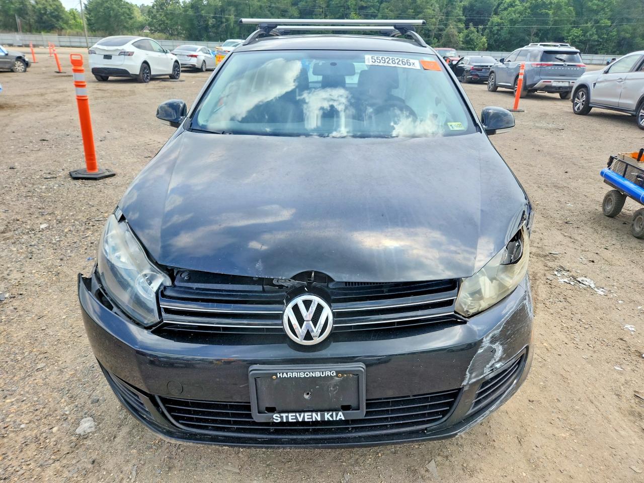 2013 Volkswagen Jetta Tdi Black vin: 3VWML7AJ4DM696404