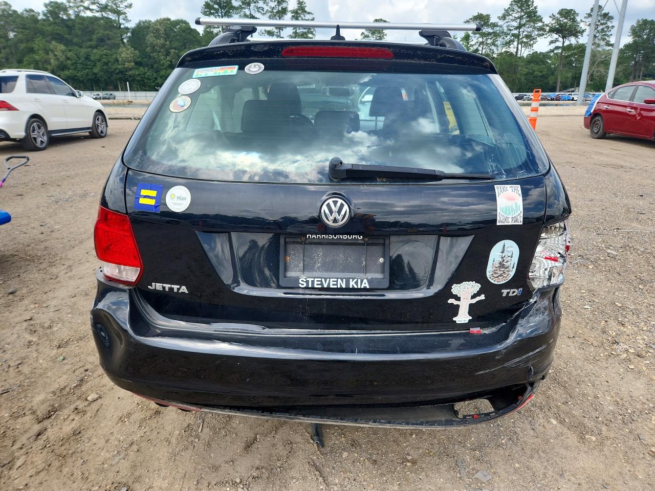 2013 Volkswagen Jetta Tdi Black vin: 3VWML7AJ4DM696404