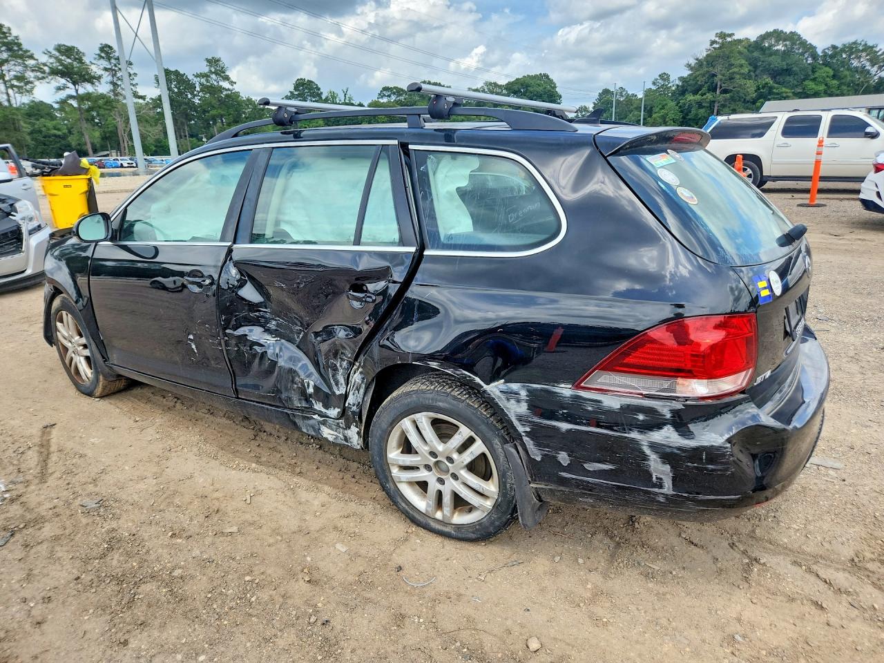 2013 Volkswagen Jetta Tdi Black vin: 3VWML7AJ4DM696404