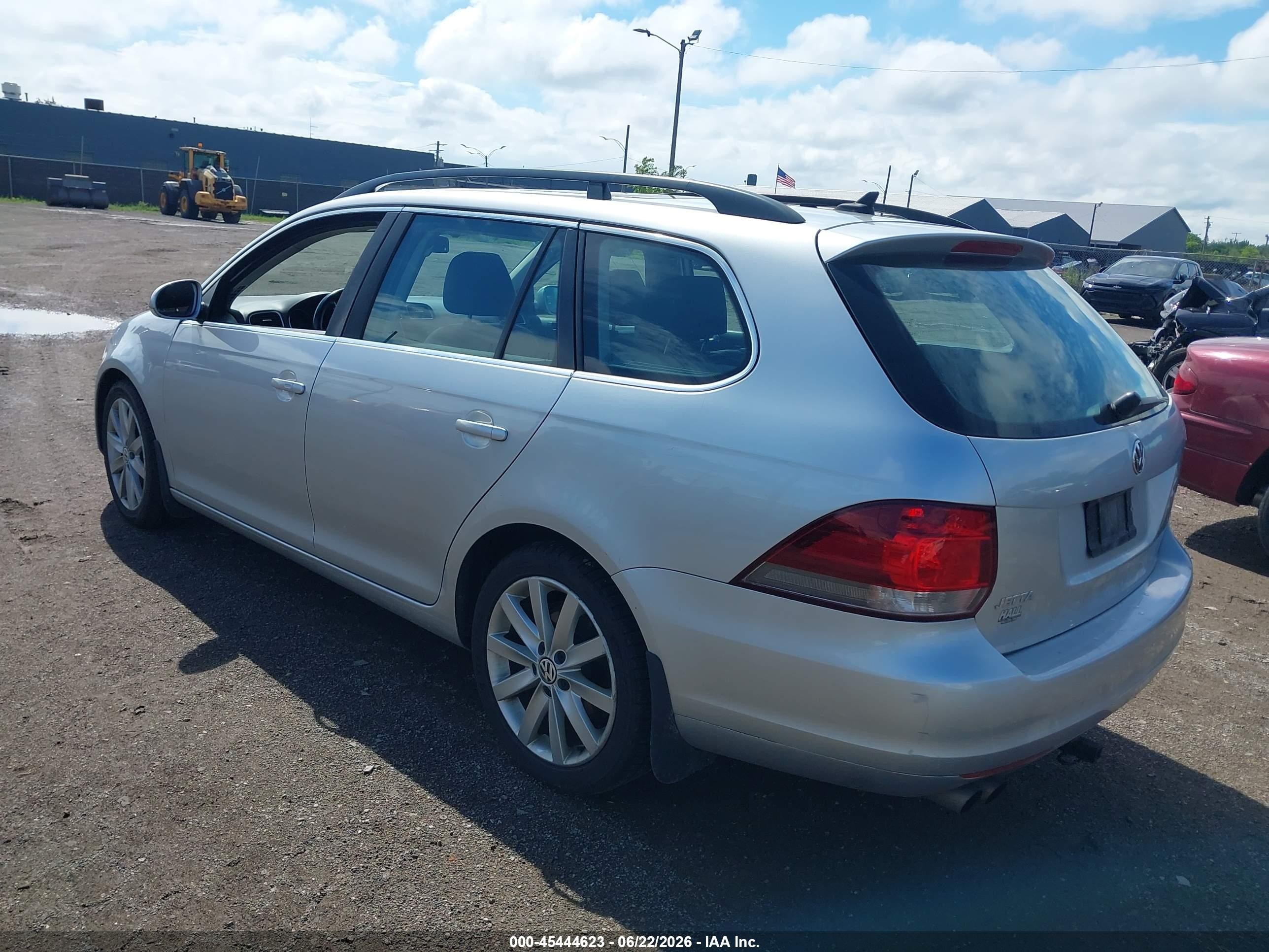 2014 Volkswagen Jetta Sportwagen 2.0l Tdi Silver vin: 3VWML7AJ4EM612504