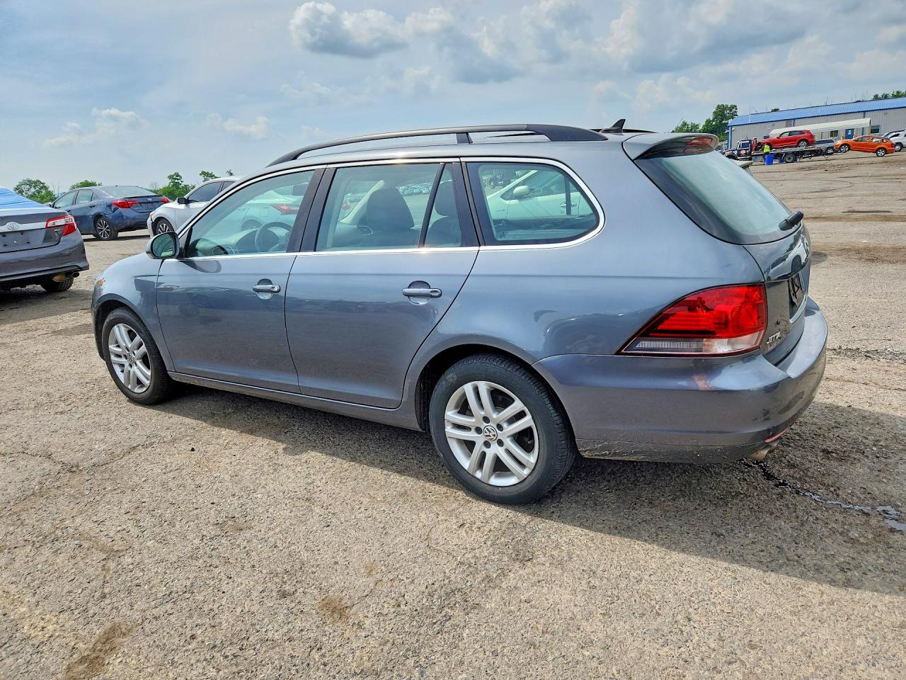 2014 Volkswagen Jetta Tdi Серый vin: 3VWML7AJ4EM622384