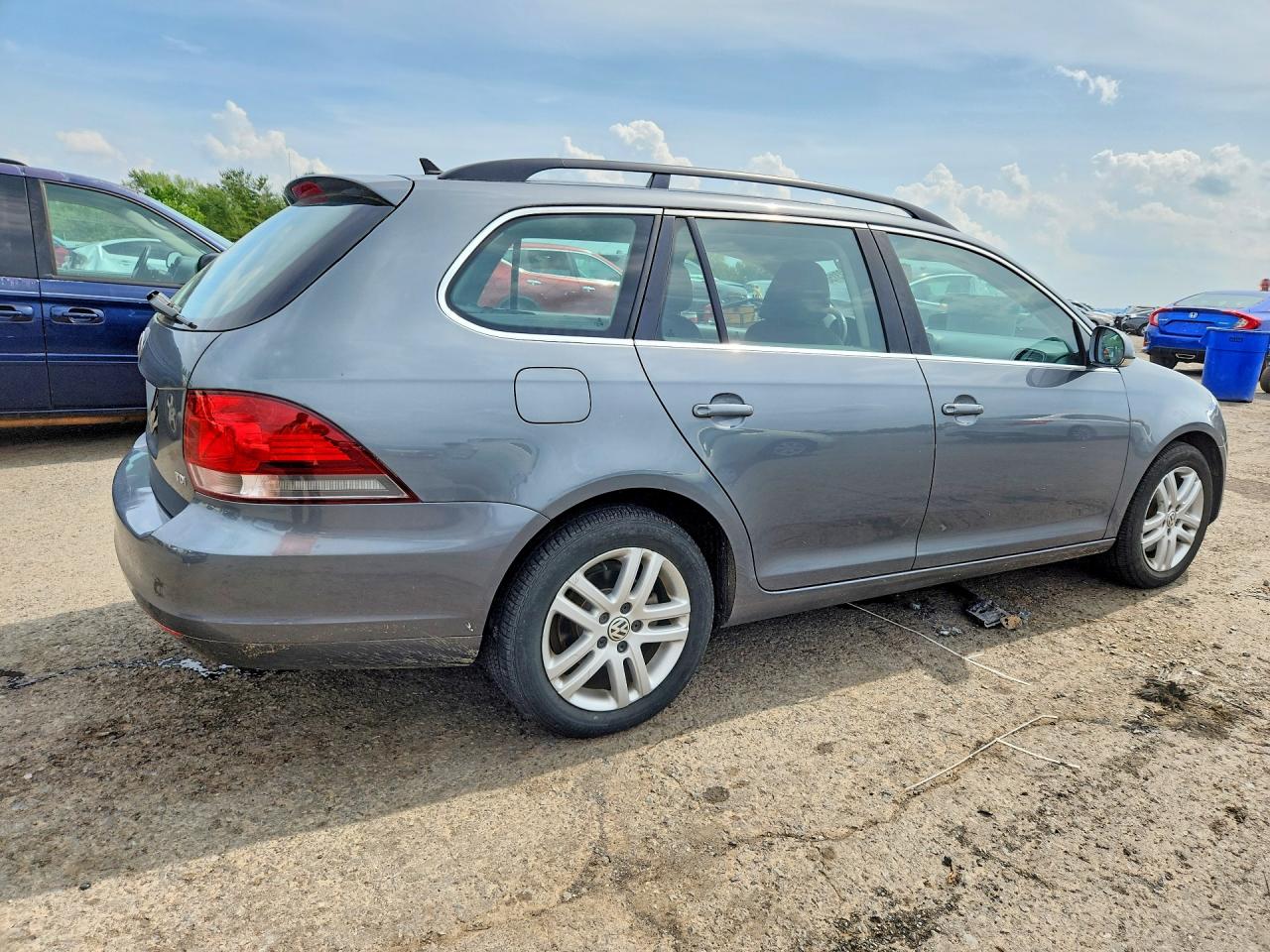 2014 Volkswagen Jetta Tdi Серый vin: 3VWML7AJ4EM622384