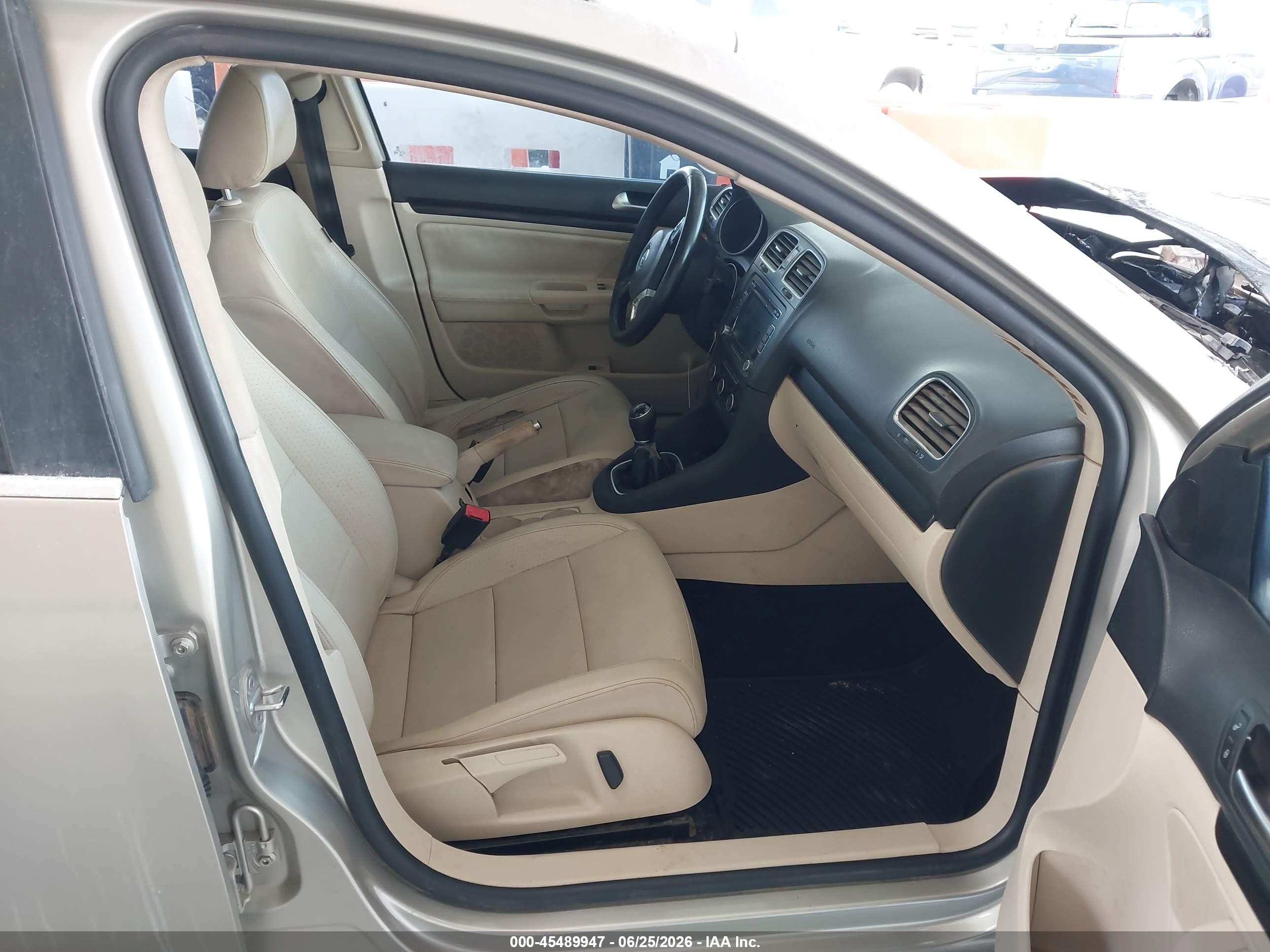 2014 Volkswagen Jetta Sportwagen 2.0l Tdi Gold vin: 3VWML7AJ4EM628296