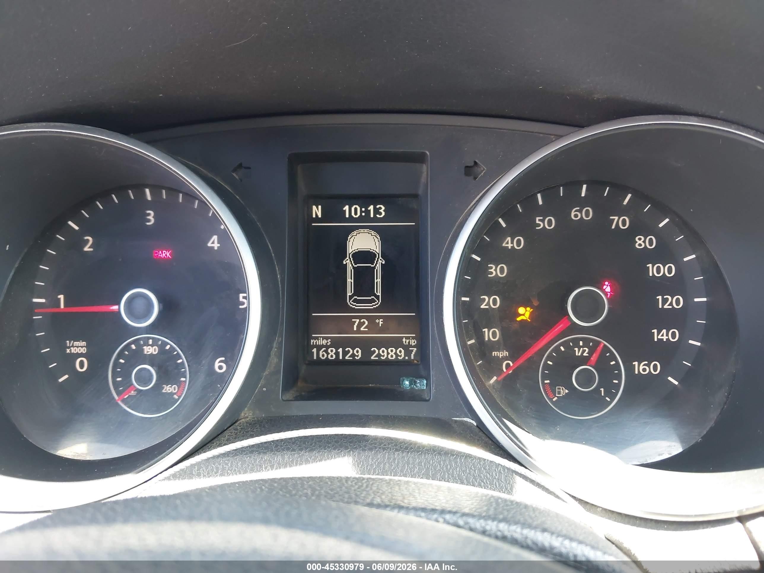 2012 Volkswagen Jetta Sportwagen 2.0l Tdi Black vin: 3VWML7AJ5CM650594