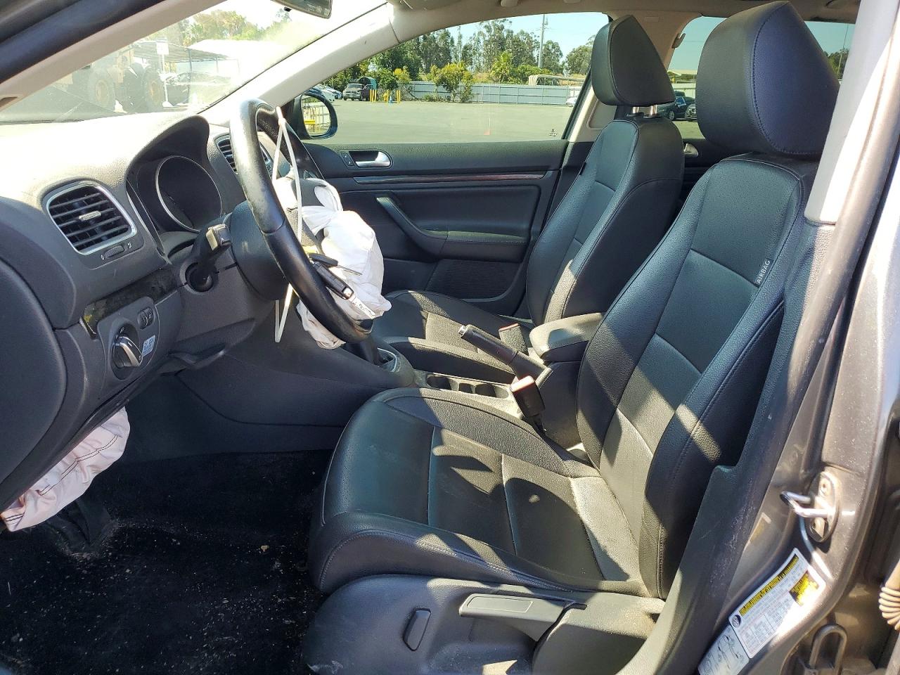 2014 Volkswagen Jetta Tdi Gray vin: 3VWML7AJ6EM628087