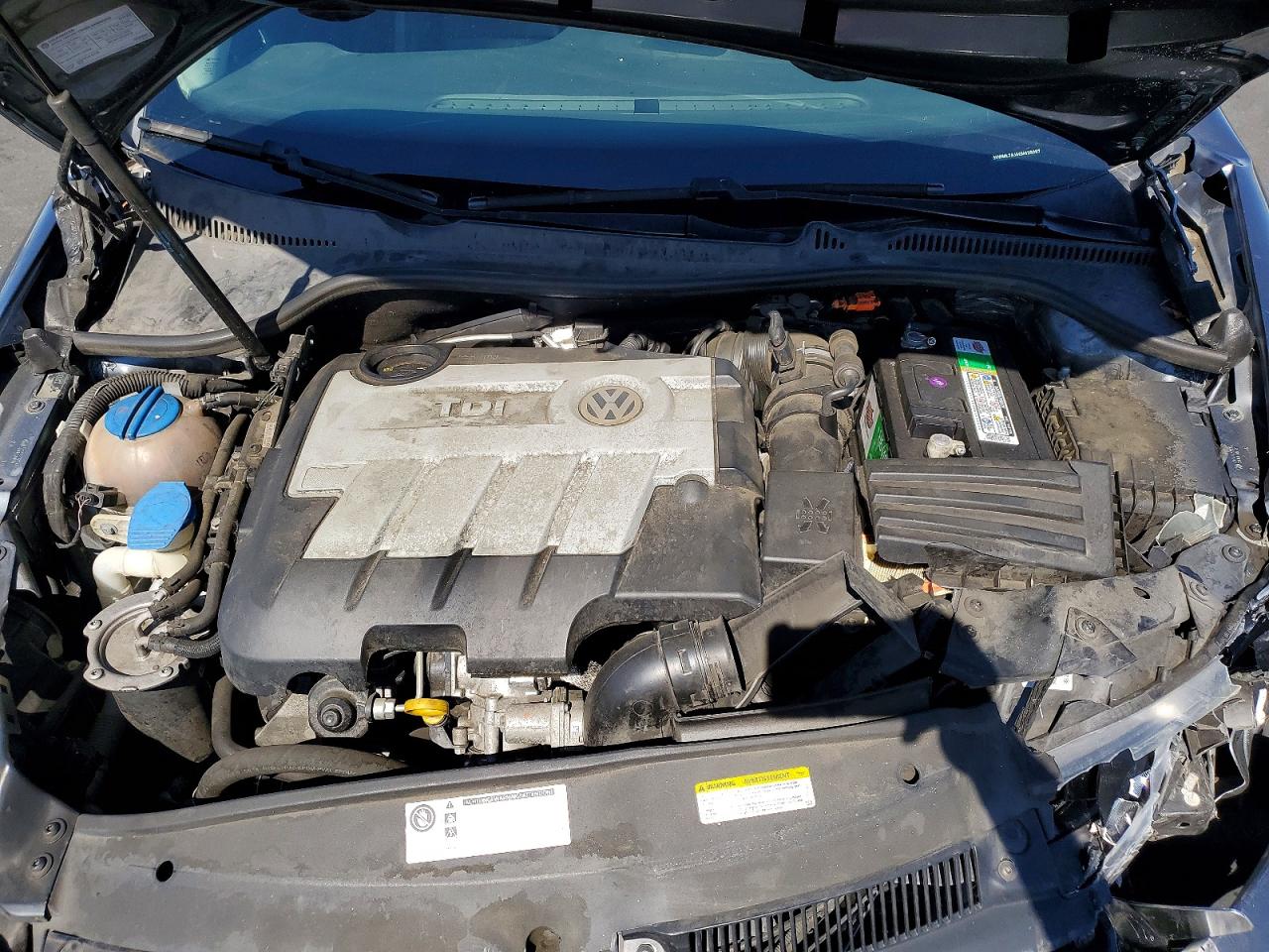 2014 Volkswagen Jetta Tdi Gray vin: 3VWML7AJ6EM628087