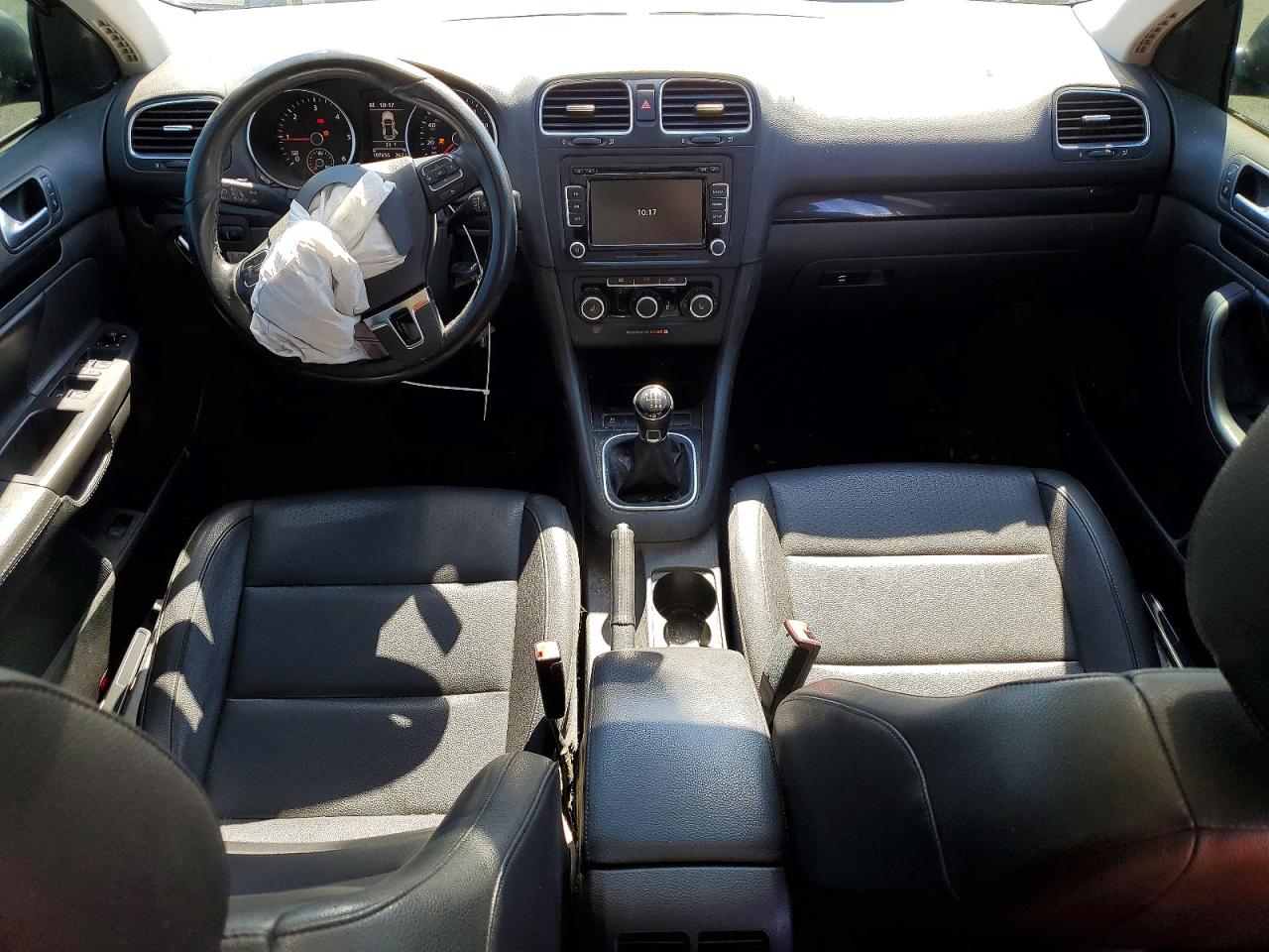 2014 Volkswagen Jetta Tdi Gray vin: 3VWML7AJ6EM628087