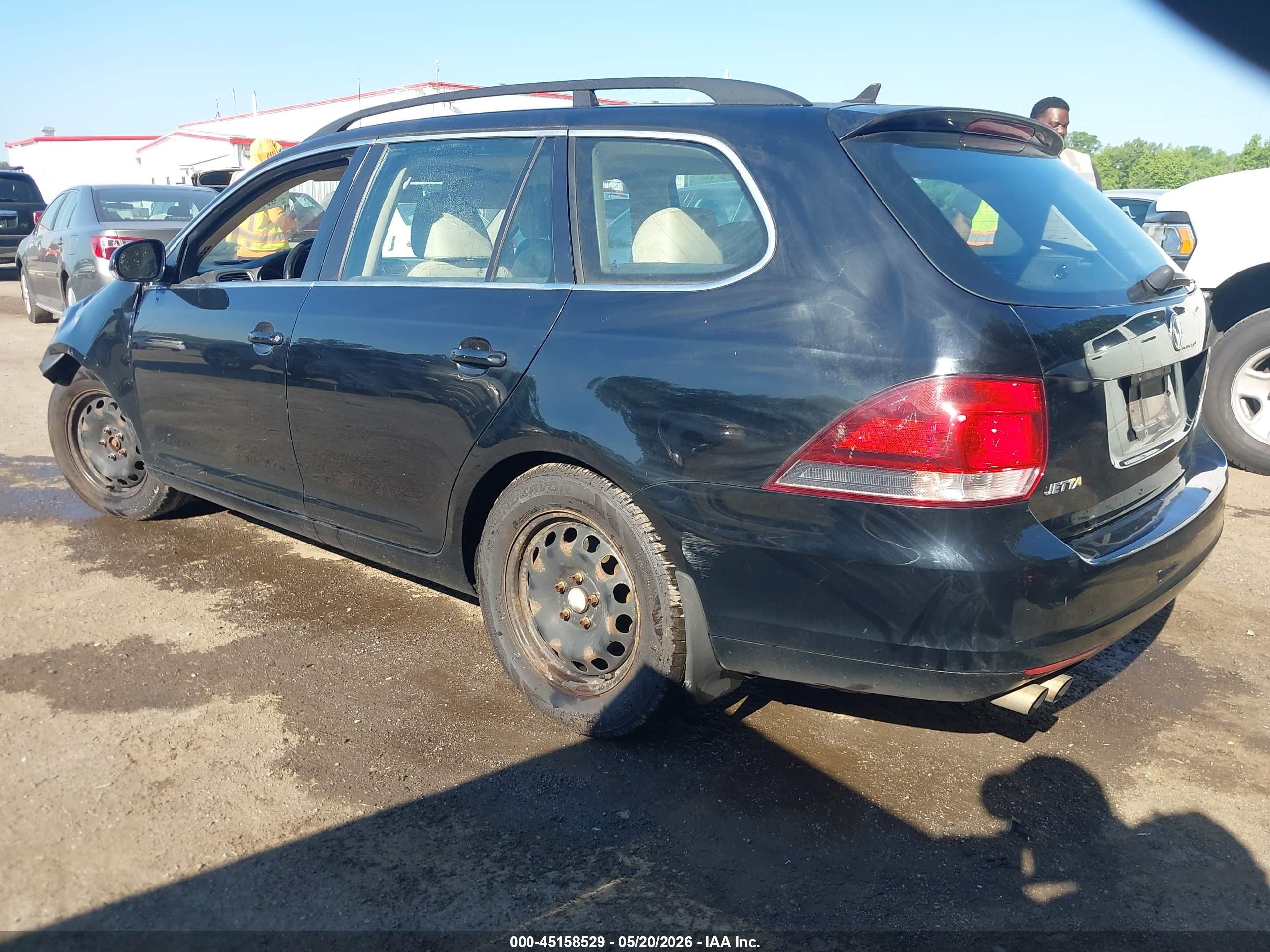 2012 Volkswagen Jetta Sportwagen 2.0l Tdi Black vin: 3VWML7AJ8CM634261