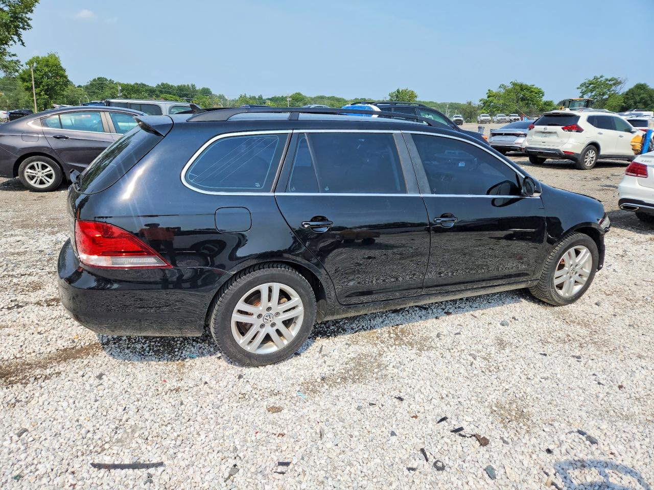 2013 Volkswagen Jetta Tdi Black vin: 3VWML7AJ8DM661297