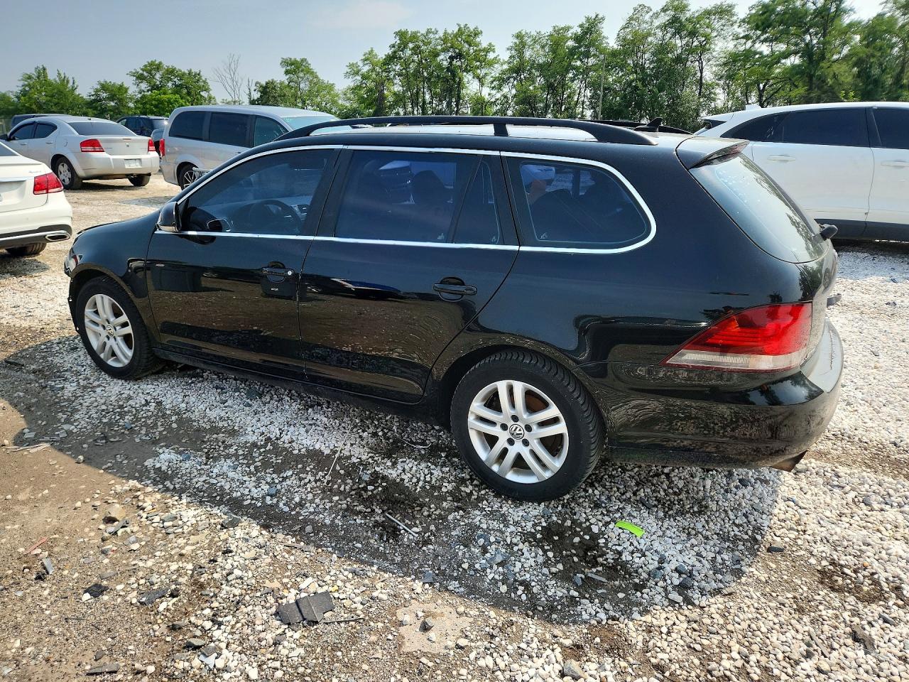 2013 Volkswagen Jetta Tdi Black vin: 3VWML7AJ8DM661297