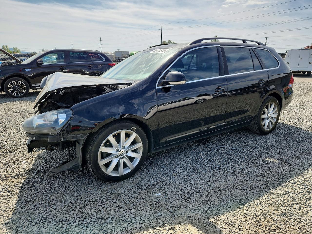 2013 Volkswagen Jetta Tdi Black vin: 3VWML7AJ9DM661518