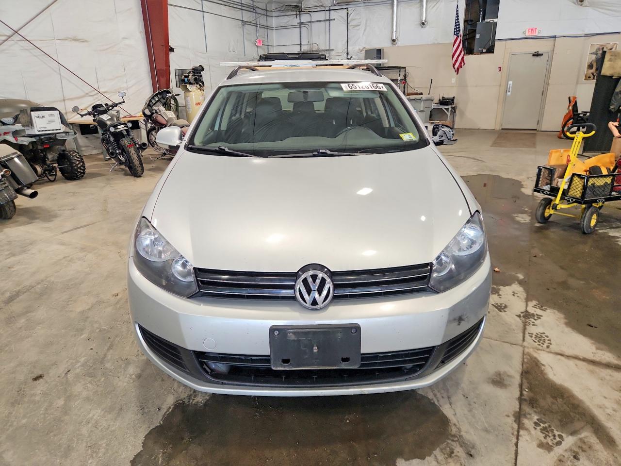 2014 Volkswagen Jetta Tdi Silver vin: 3VWML7AJ9EM606374