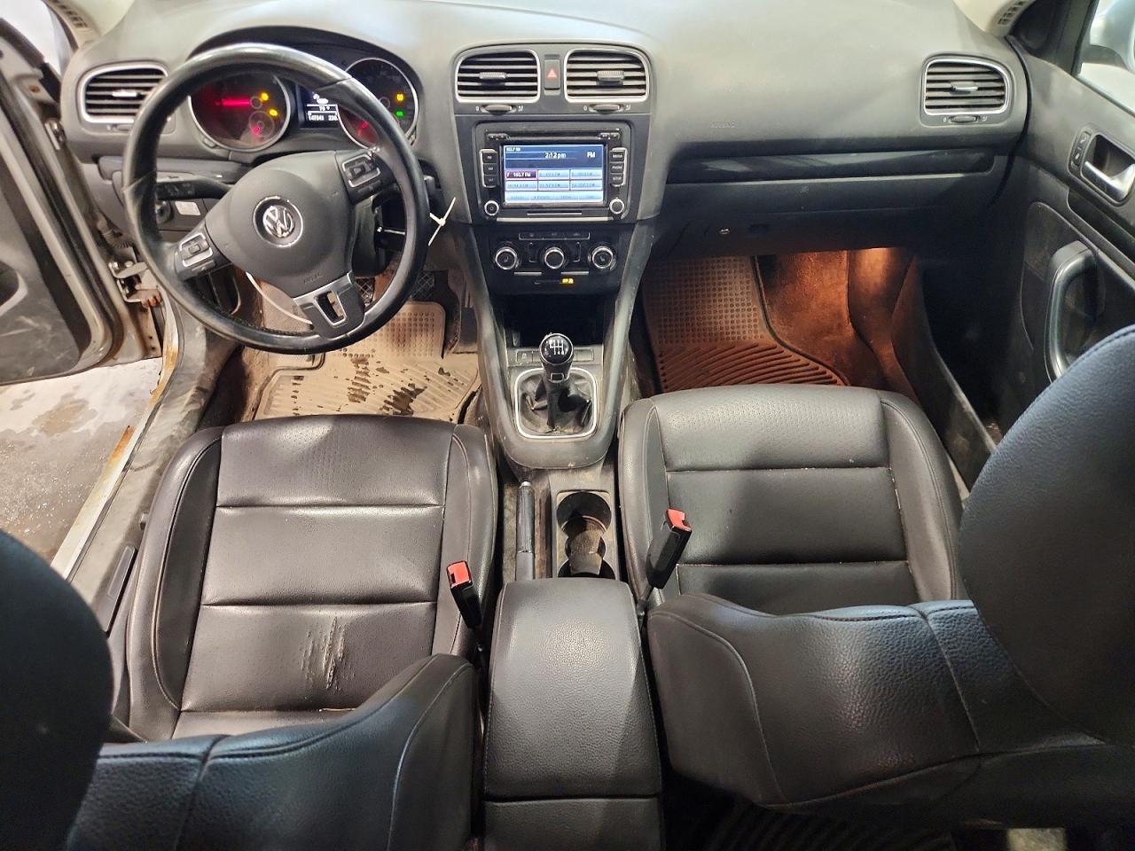 2014 Volkswagen Jetta Tdi Silver vin: 3VWML7AJ9EM606374