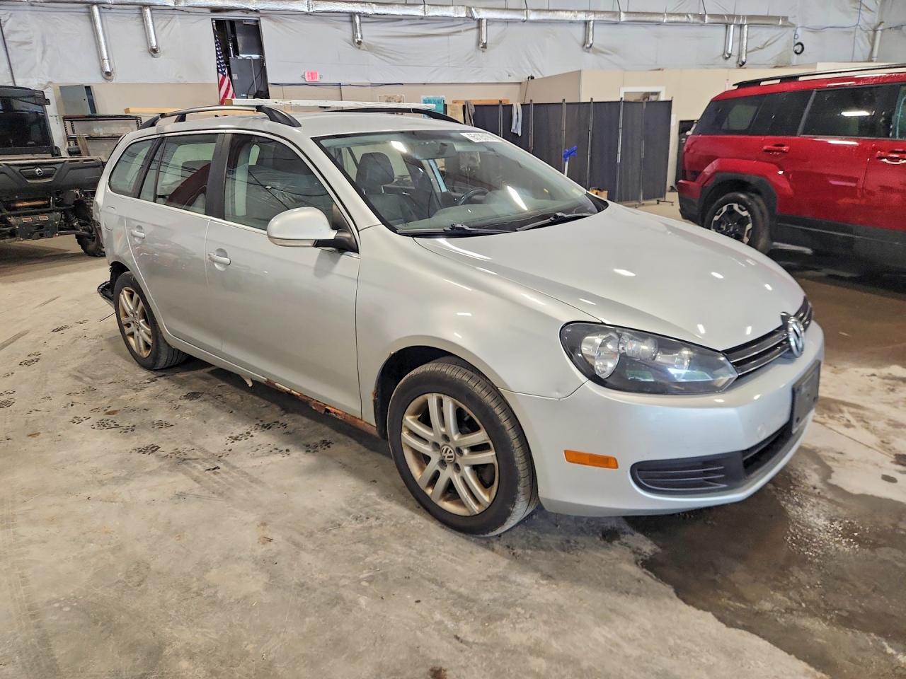 2014 Volkswagen Jetta Tdi Silver vin: 3VWML7AJ9EM606374