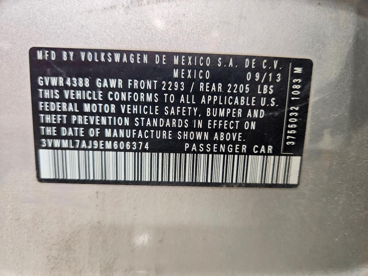 2014 Volkswagen Jetta Tdi Silver vin: 3VWML7AJ9EM606374