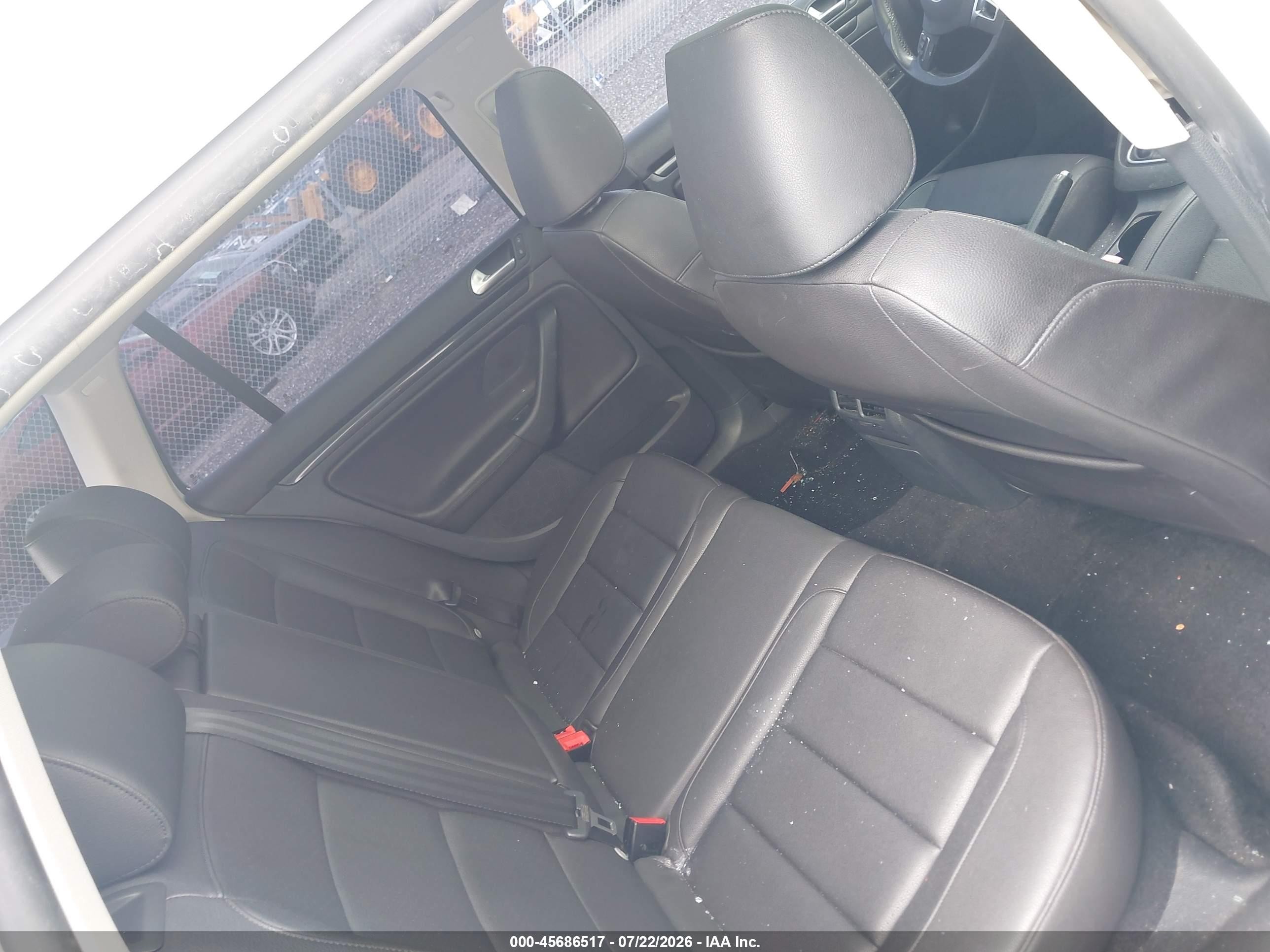 2014 Volkswagen Jetta Sportwagen 2.0l Tdi White vin: 3VWML7AJ9EM623949