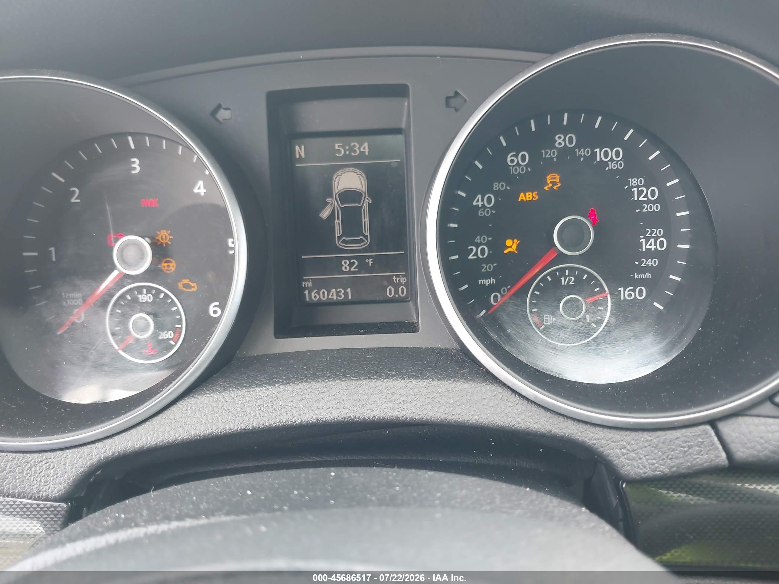 2014 Volkswagen Jetta Sportwagen 2.0l Tdi White vin: 3VWML7AJ9EM623949