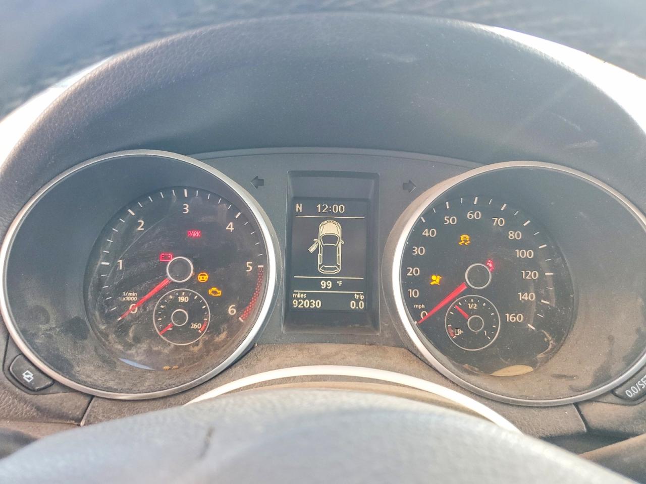 2012 Volkswagen Jetta Tdi Gray vin: 3VWML7AJXCM652647