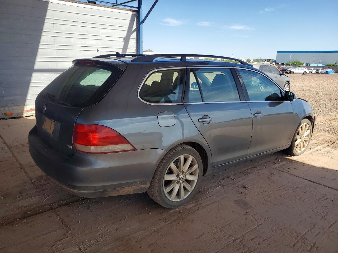 2012 Volkswagen Jetta Tdi Gray vin: 3VWML7AJXCM652647