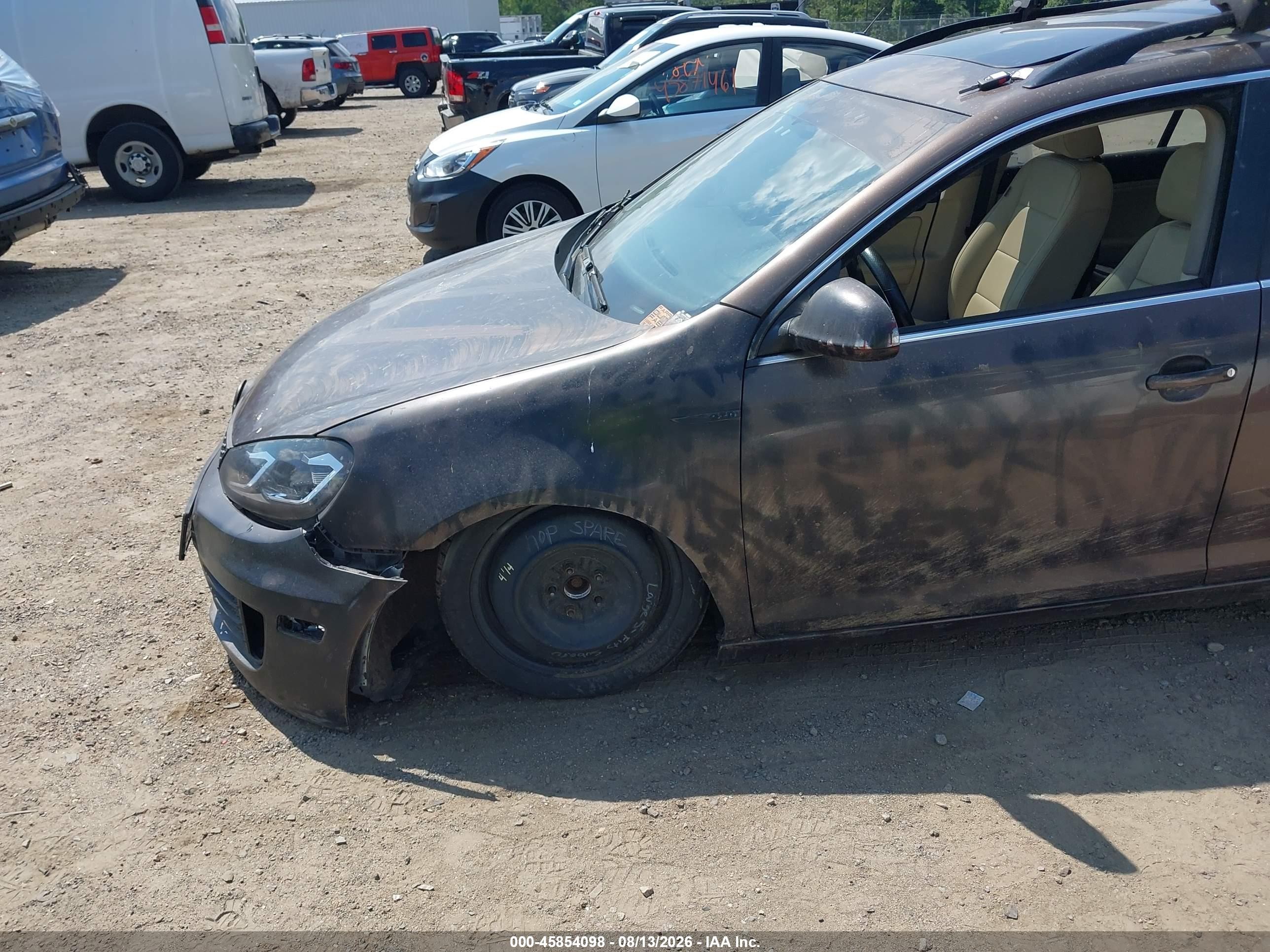 2014 Volkswagen Jetta Sportwagen 2.0l Tdi Black vin: 3VWML7AJXEM621322