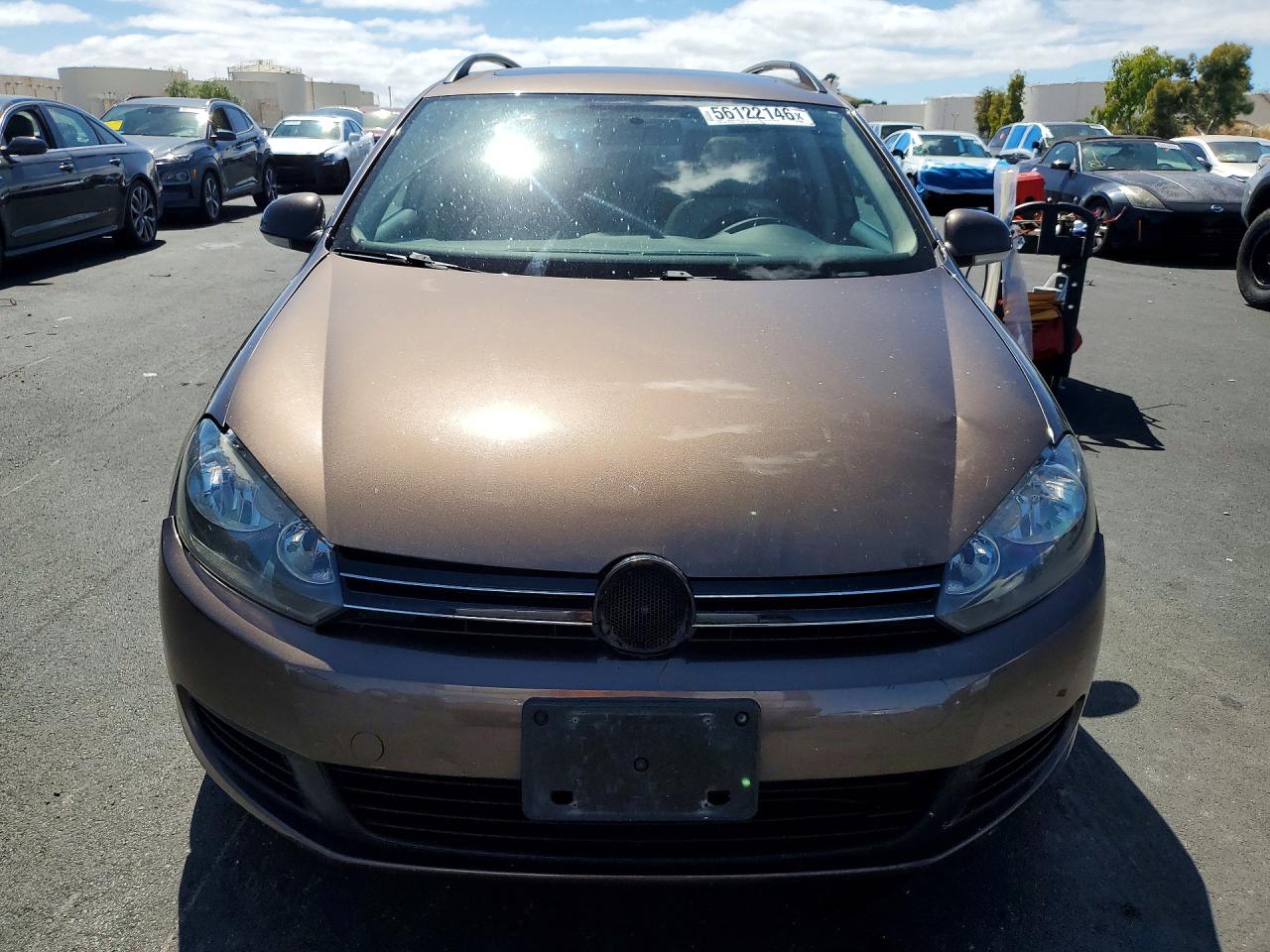 2014 Volkswagen Jetta Tdi Brown vin: 3VWML7AJXEM621854