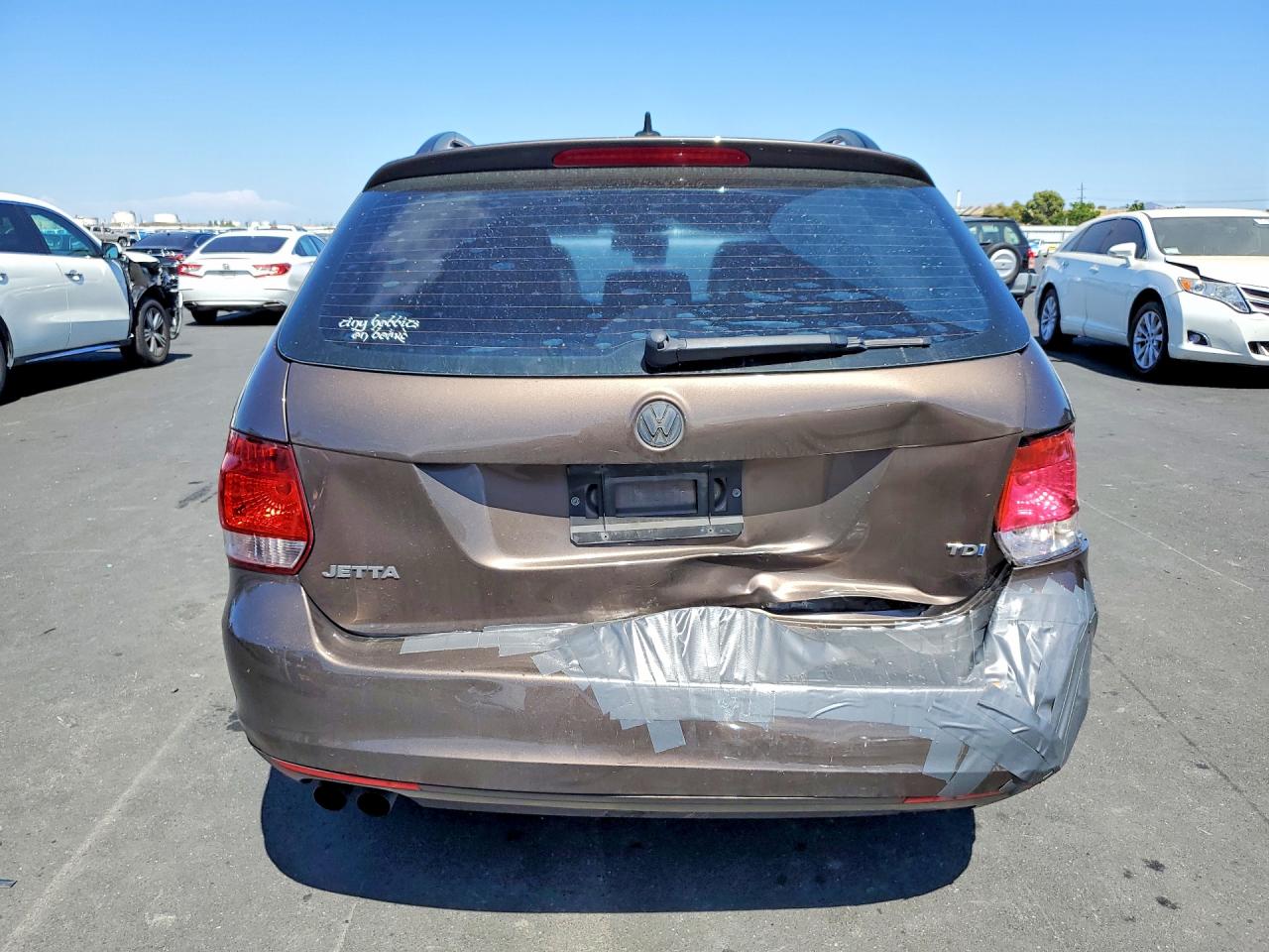 2014 Volkswagen Jetta Tdi Brown vin: 3VWML7AJXEM621854