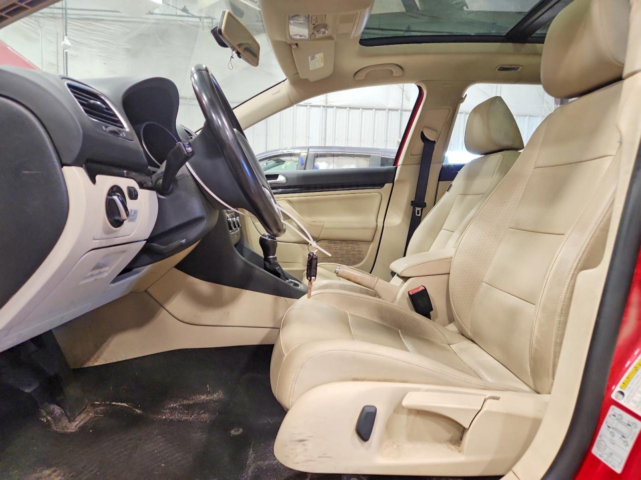 2014 Volkswagen Jetta Tdi Red vin: 3VWML7AJXEM624964