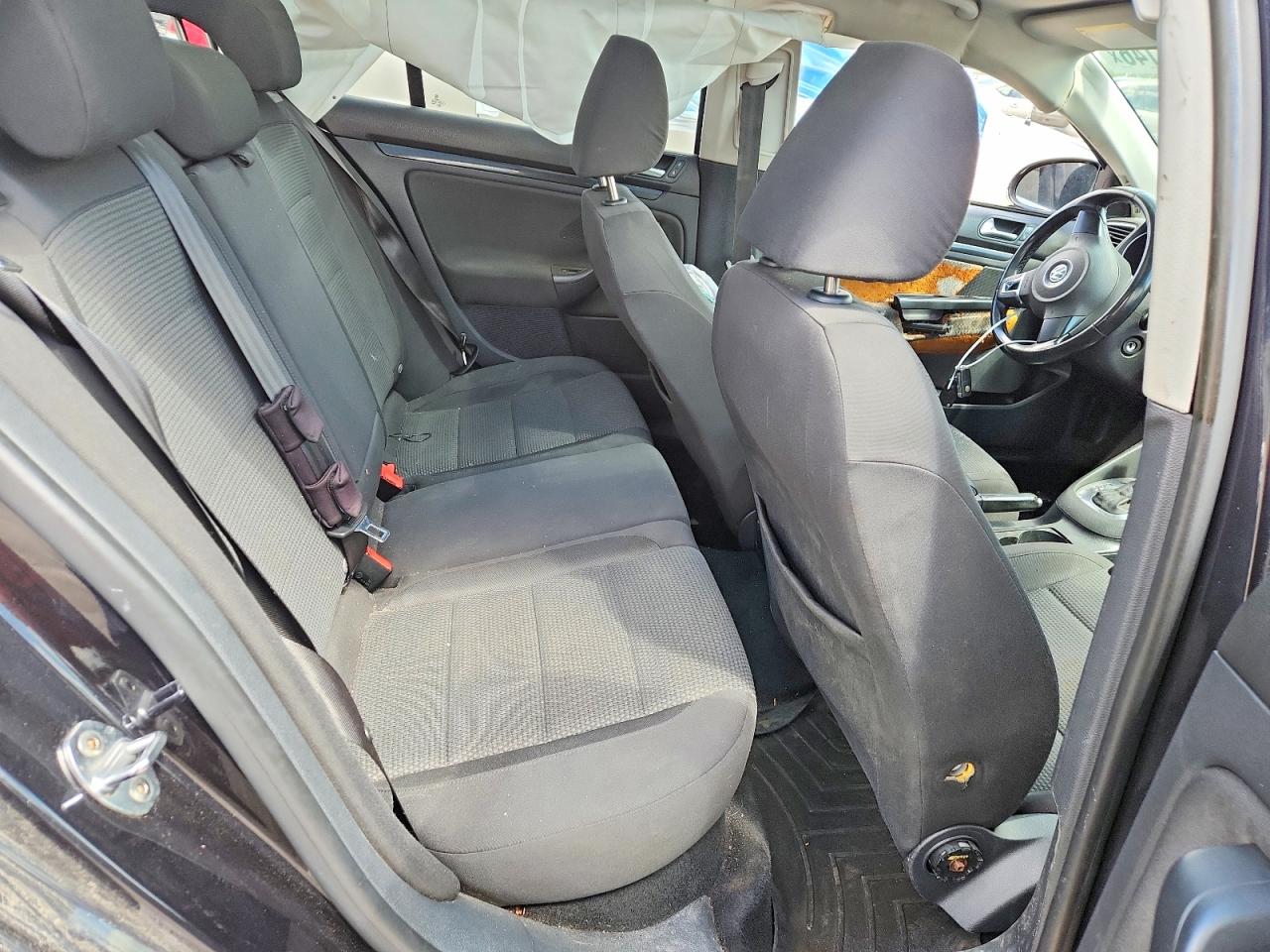 2010 Volkswagen Jetta S Black vin: 3VWMX7AJ7AM623088