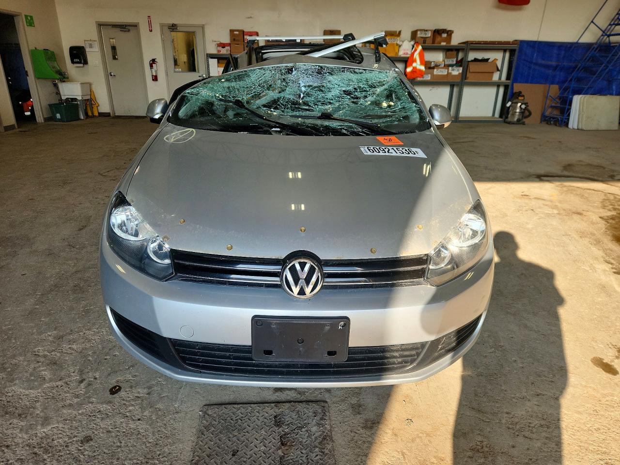 2010 Volkswagen Golf 2.5 Wagon Silver vin: 3VWMX7AJ8AM629174