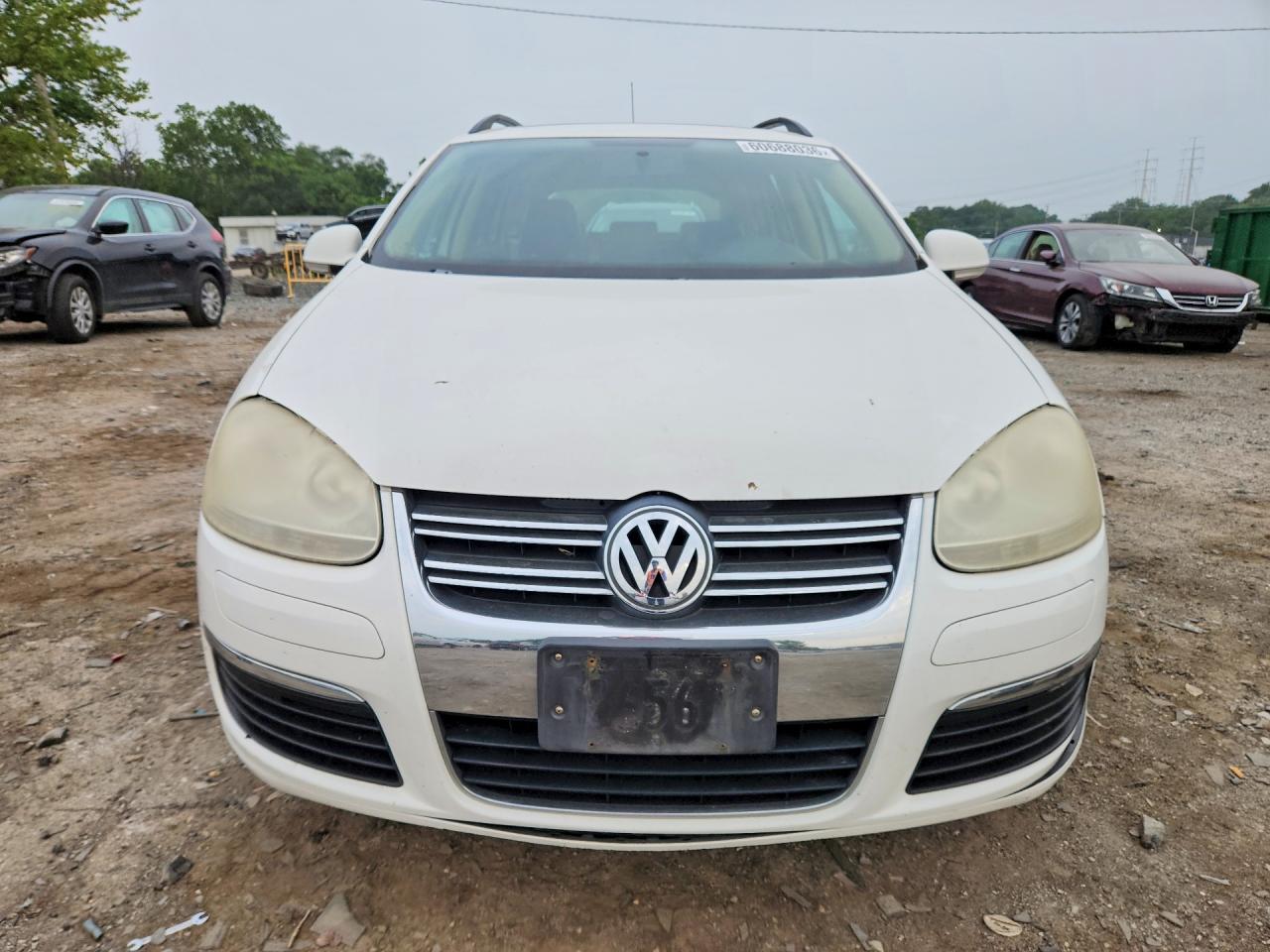 2009 Volkswagen Jetta S White vin: 3VWMZ71K49M290718