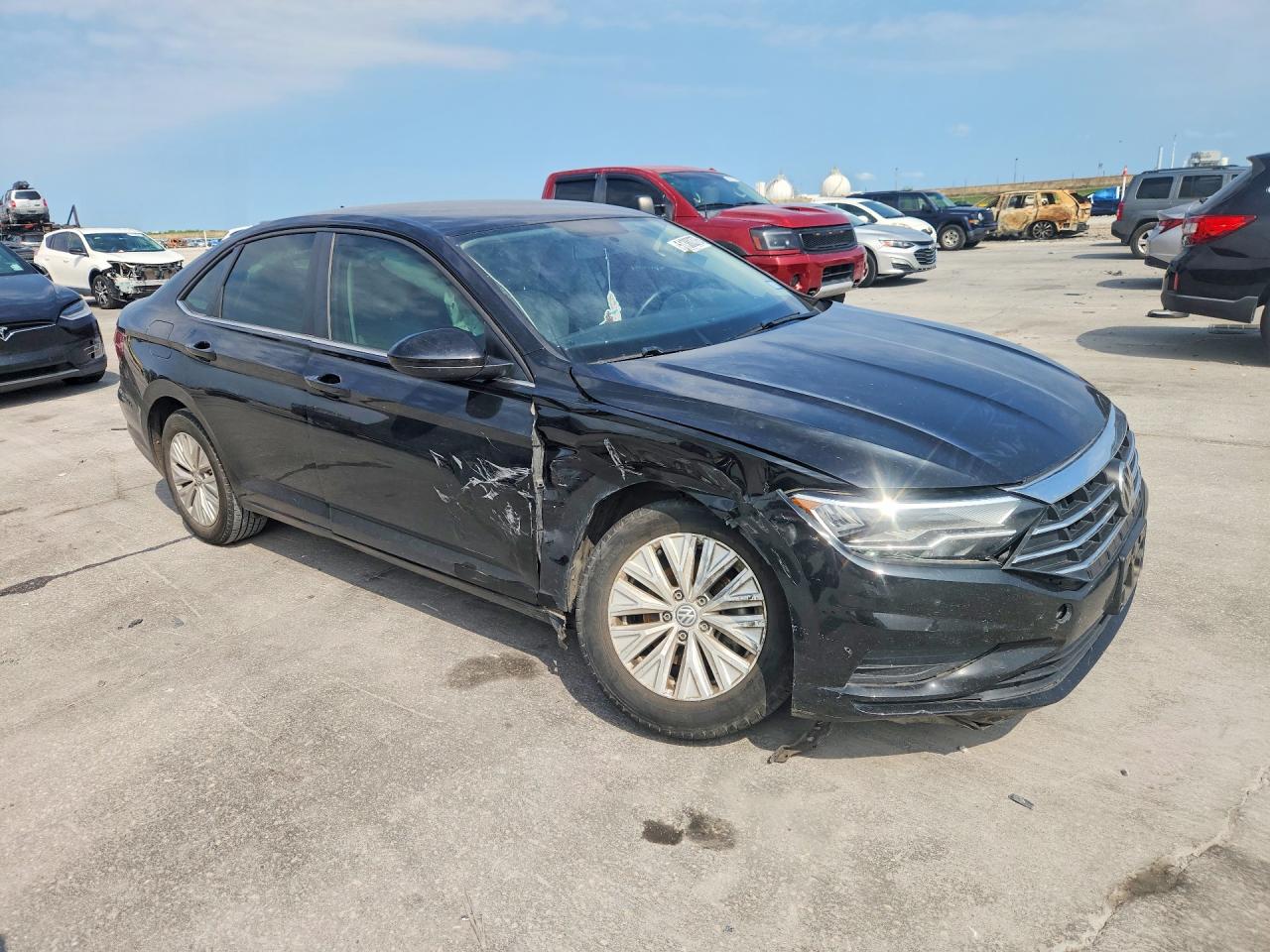 2020 Volkswagen Jetta S Black vin: 3VWN57BU5LM020971