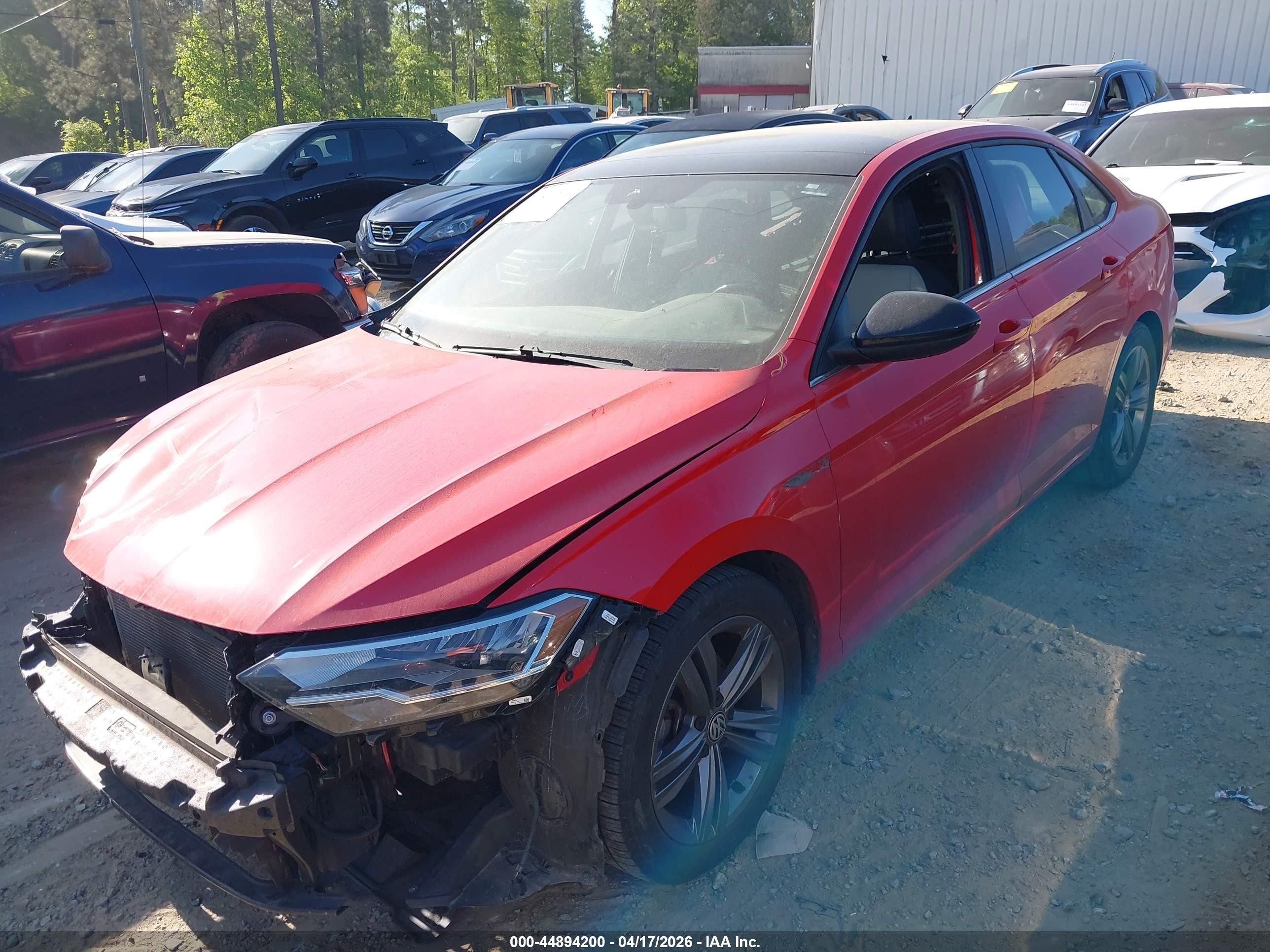 2021 Volkswagen Jetta 1.4t R-line/1.4t S Красный vin: 3VWN57BU6MM030636