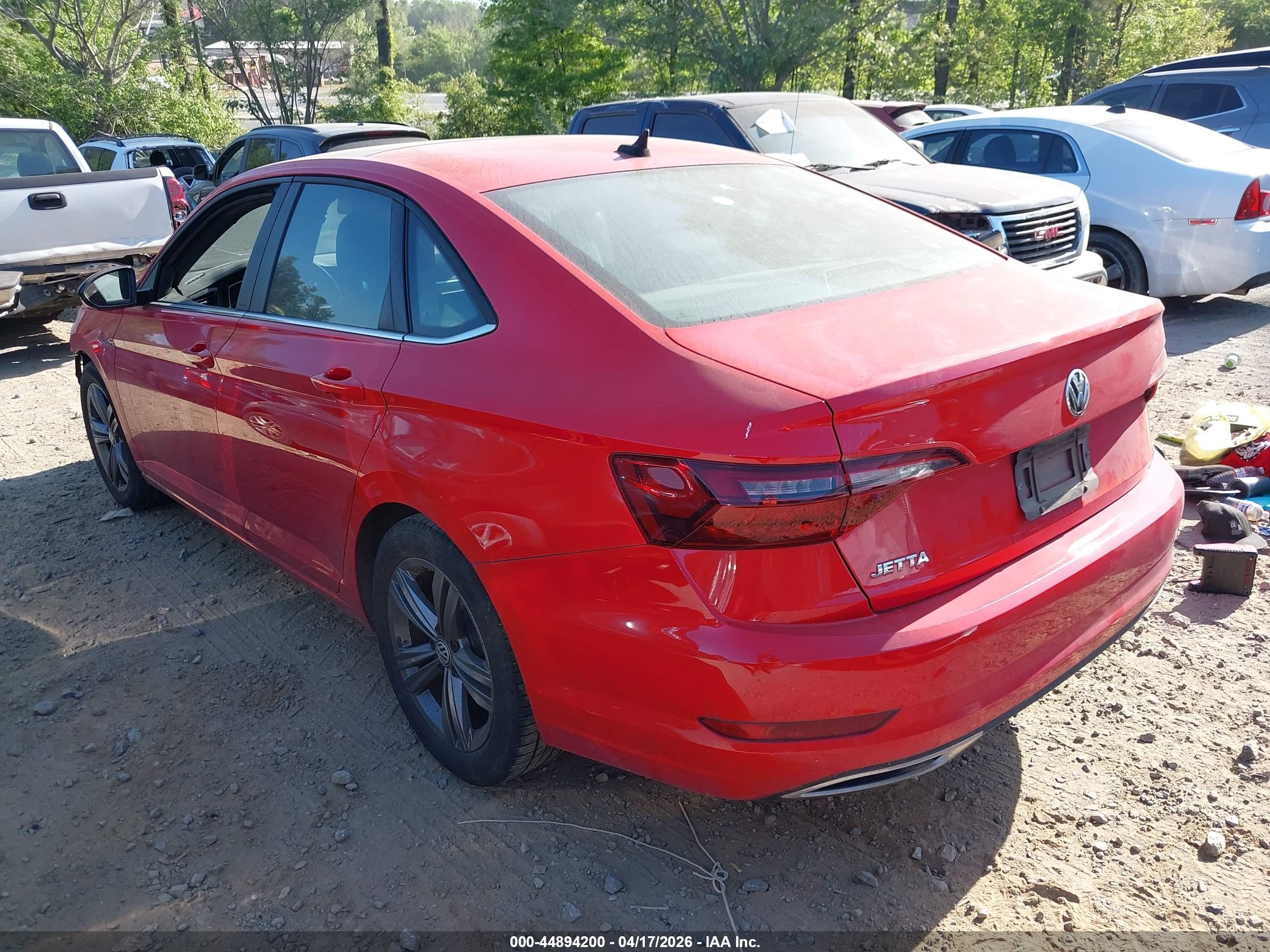 2021 Volkswagen Jetta 1.4t R-line/1.4t S Красный vin: 3VWN57BU6MM030636
