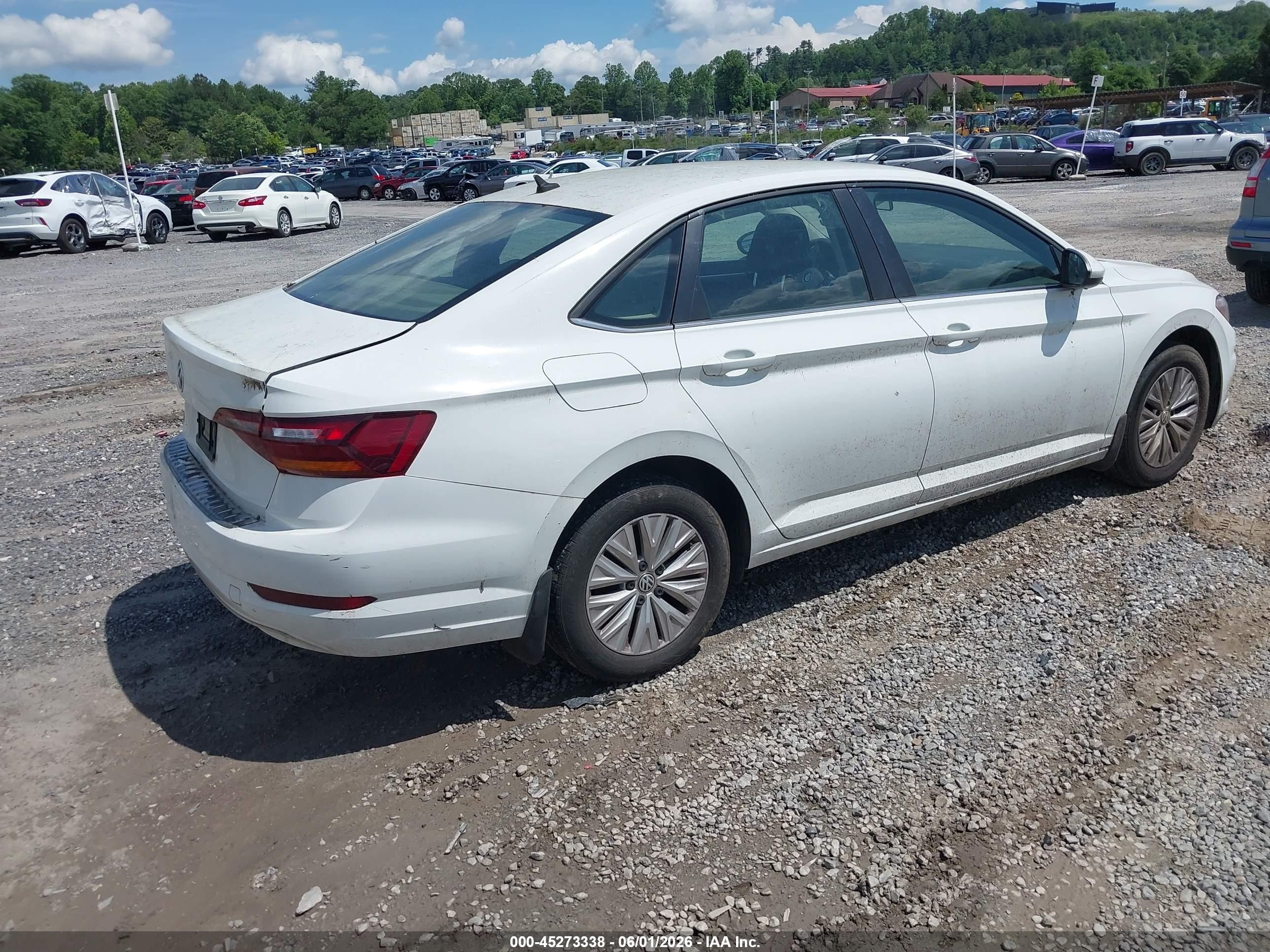 2019 Volkswagen Jetta 1.4t S White vin: 3VWN57BU7KM161510