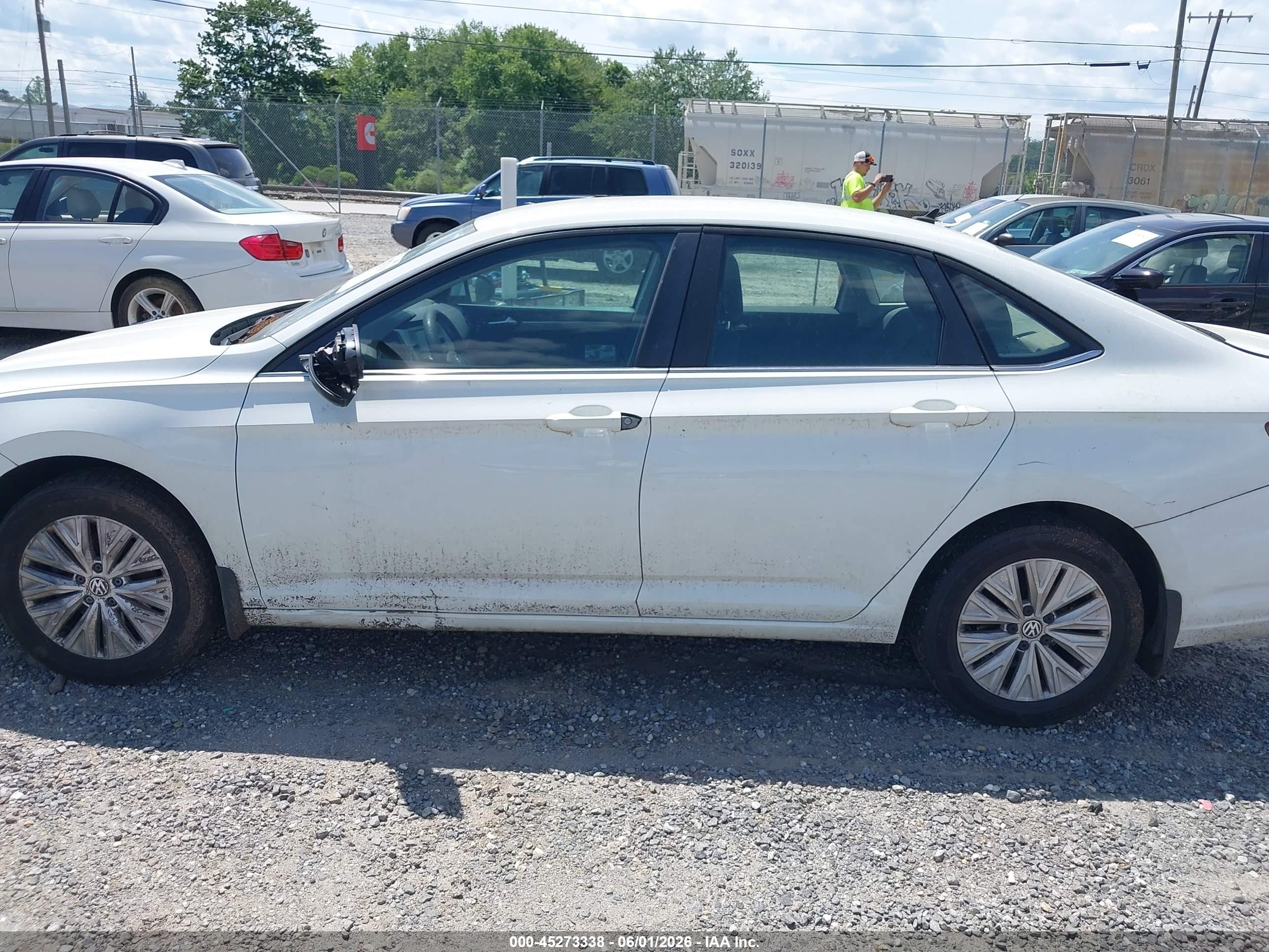 2019 Volkswagen Jetta 1.4t S White vin: 3VWN57BU7KM161510