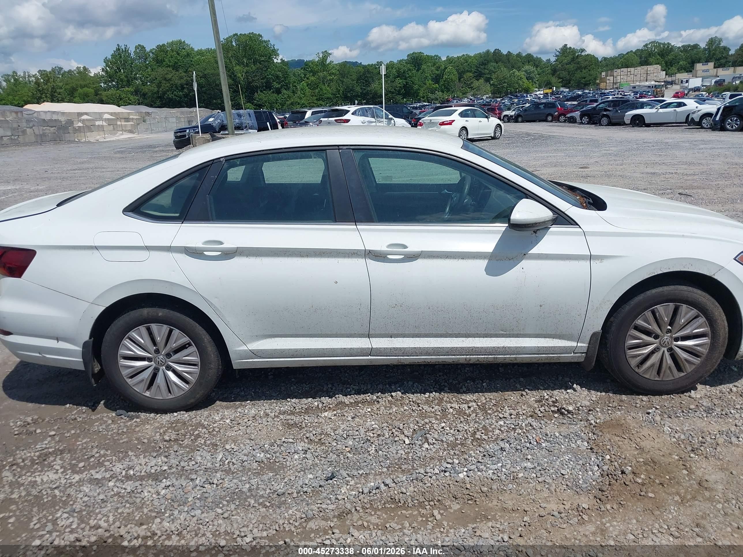 2019 Volkswagen Jetta 1.4t S White vin: 3VWN57BU7KM161510
