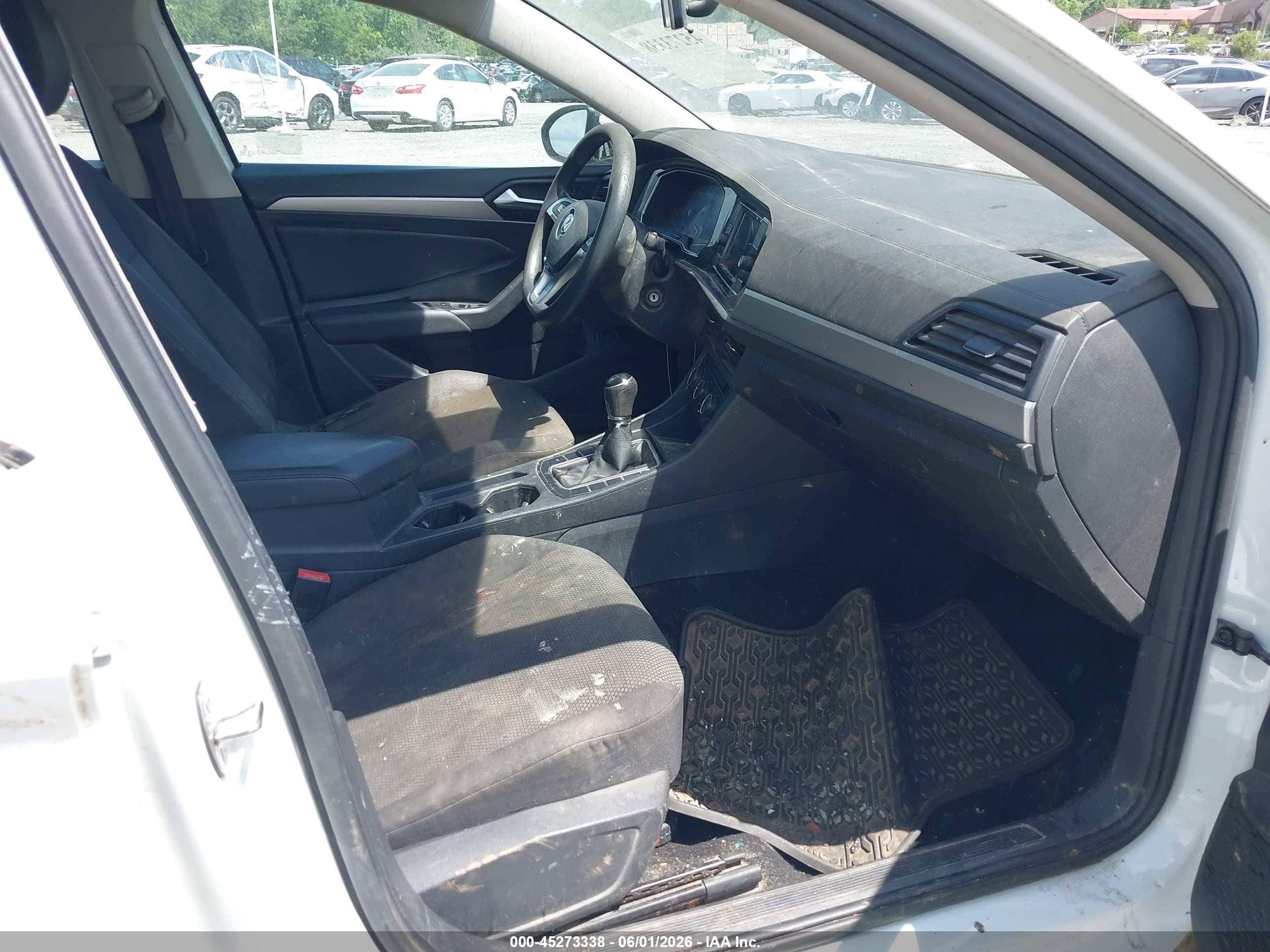 2019 Volkswagen Jetta 1.4t S White vin: 3VWN57BU7KM161510