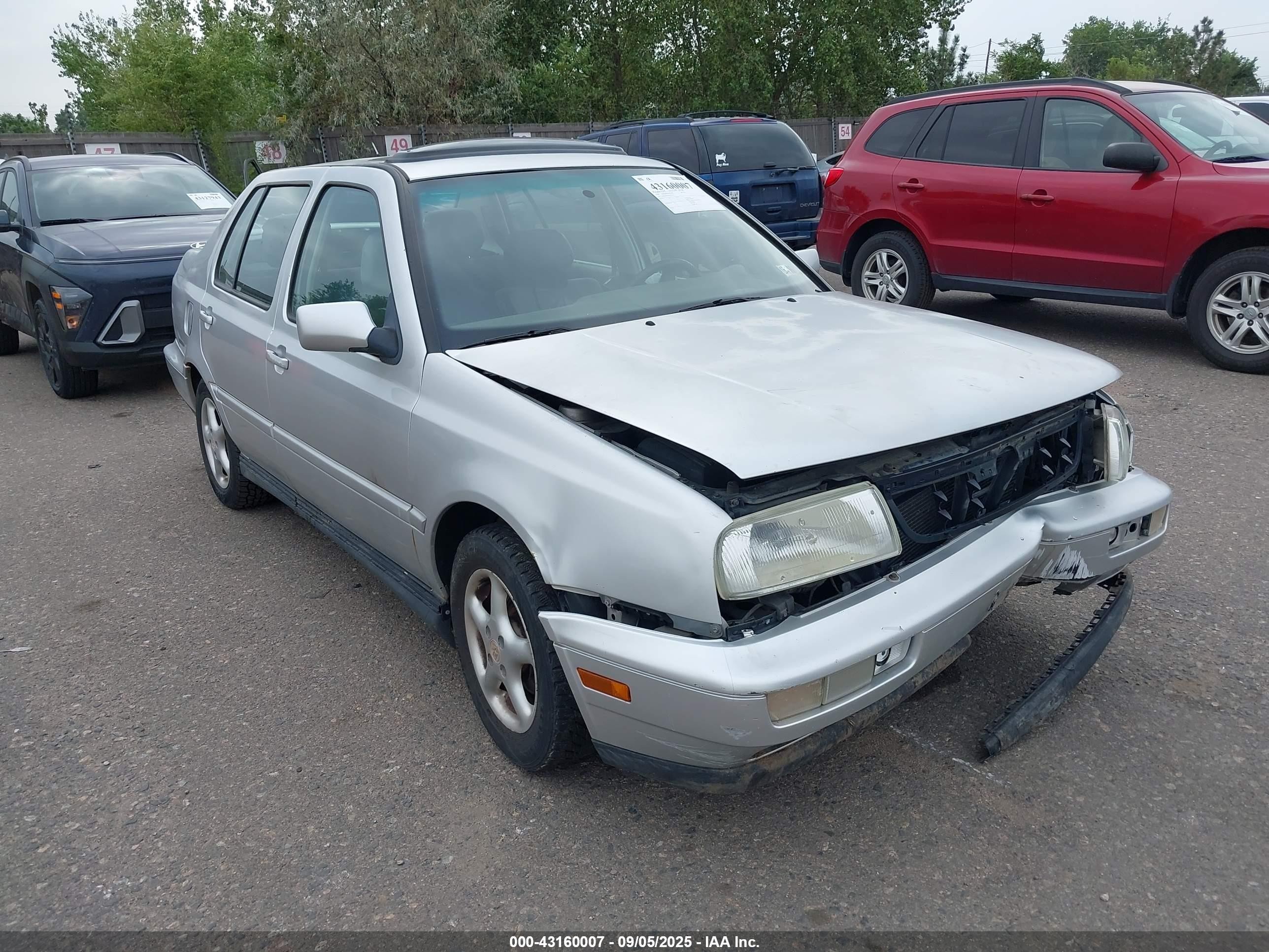 1999 Volkswagen Jetta Wolfsburg Gray vin: 3VWPA81H7XM210503