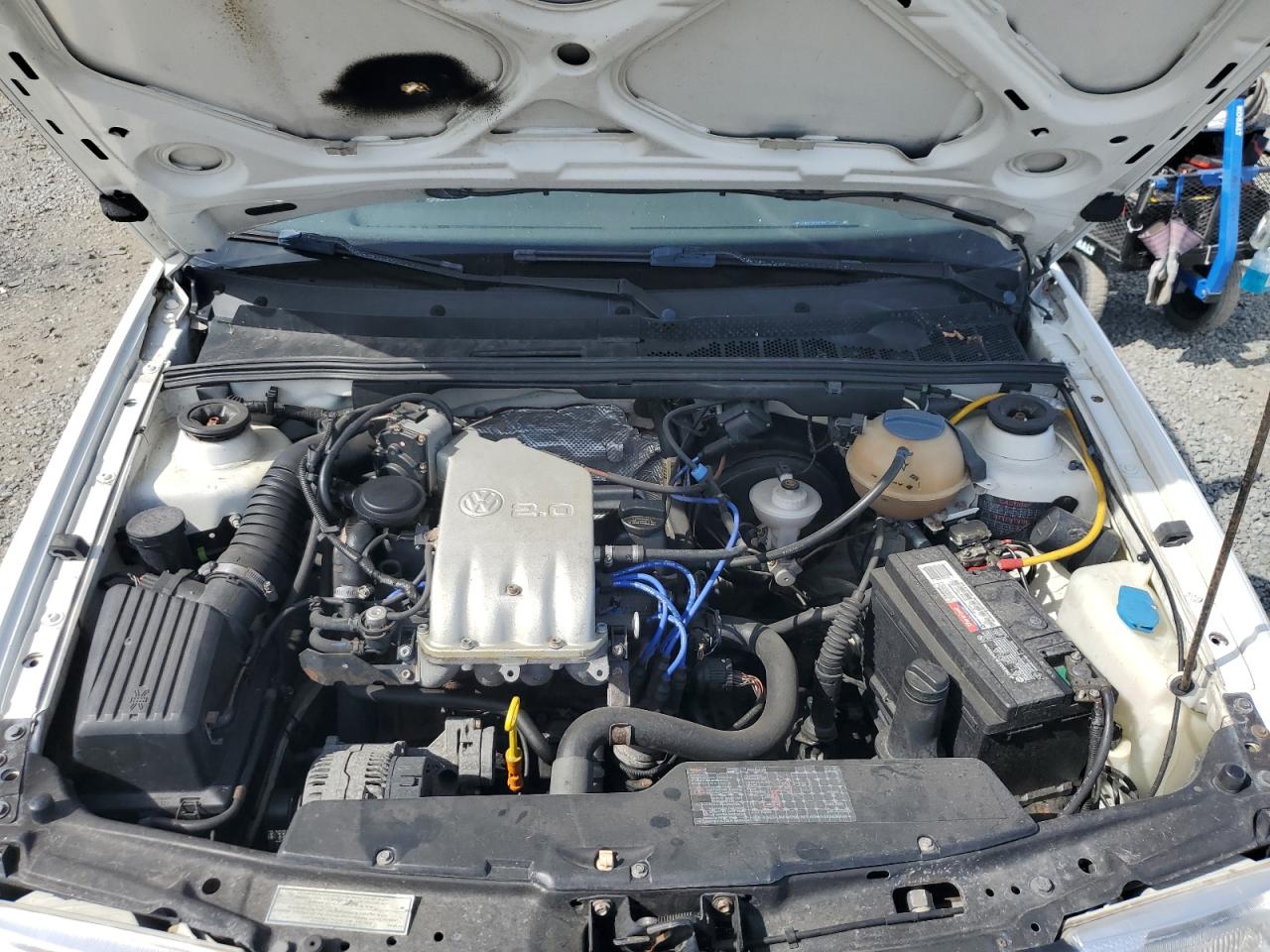 1998 Volkswagen Jetta Wolfsburg White vin: 3VWPA81H9WM256607