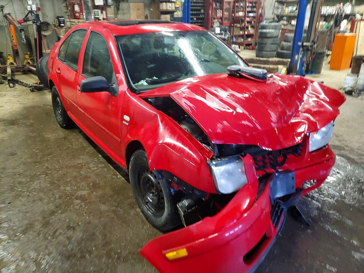 2003 Volkswagen Jetta Wolfsburg Red vin: 3VWPE29M03M171198