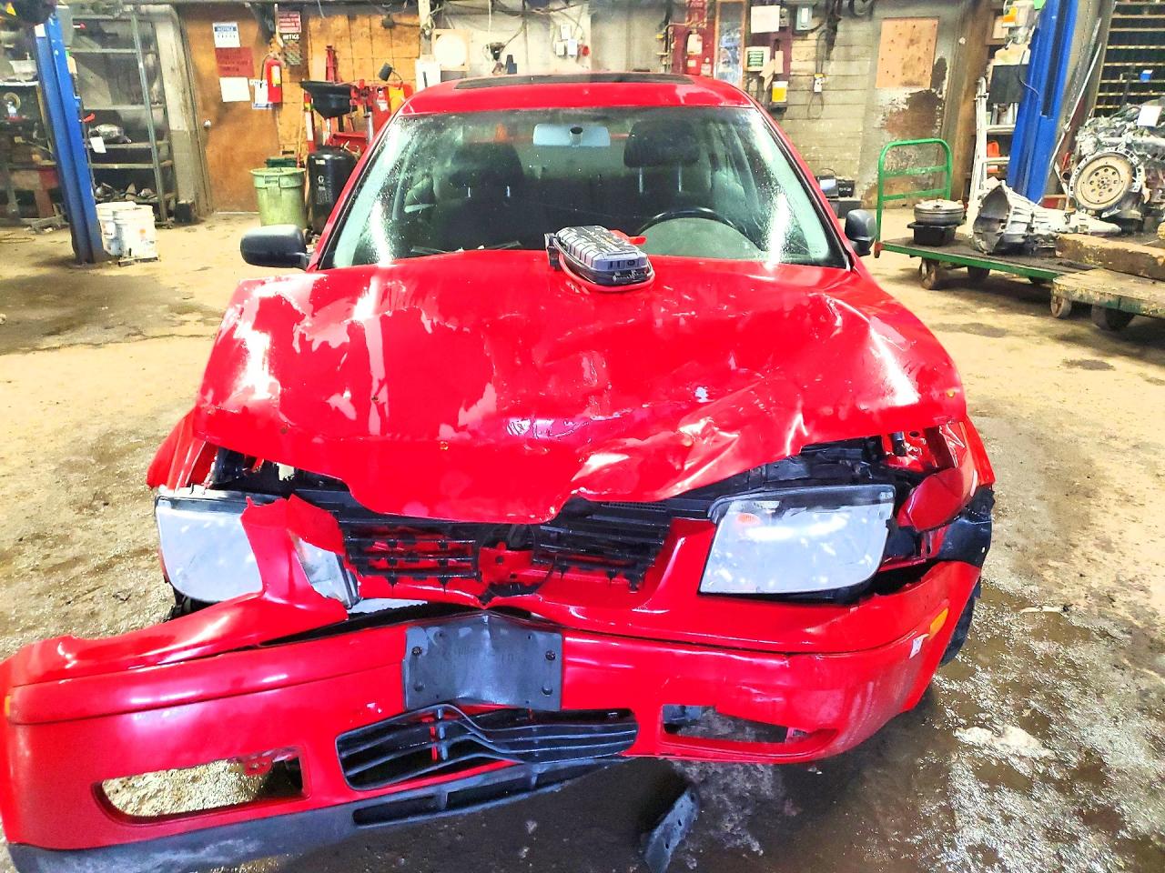 2003 Volkswagen Jetta Wolfsburg Red vin: 3VWPE29M03M171198