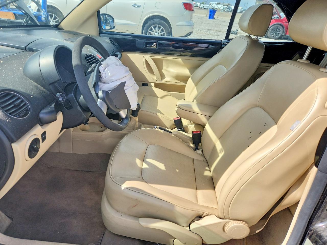 2007 Volkswagen New Beetle Convertible Черный vin: 3VWPF31Y07M419134