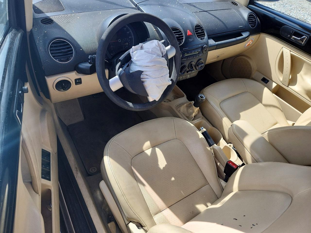 2007 Volkswagen New Beetle Convertible Черный vin: 3VWPF31Y07M419134