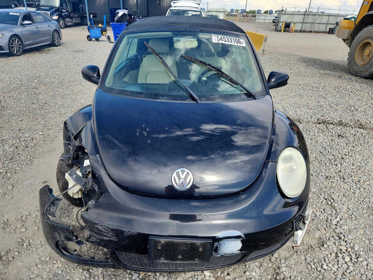 2007 Volkswagen New Beetle Convertible Черный vin: 3VWPF31Y07M419134