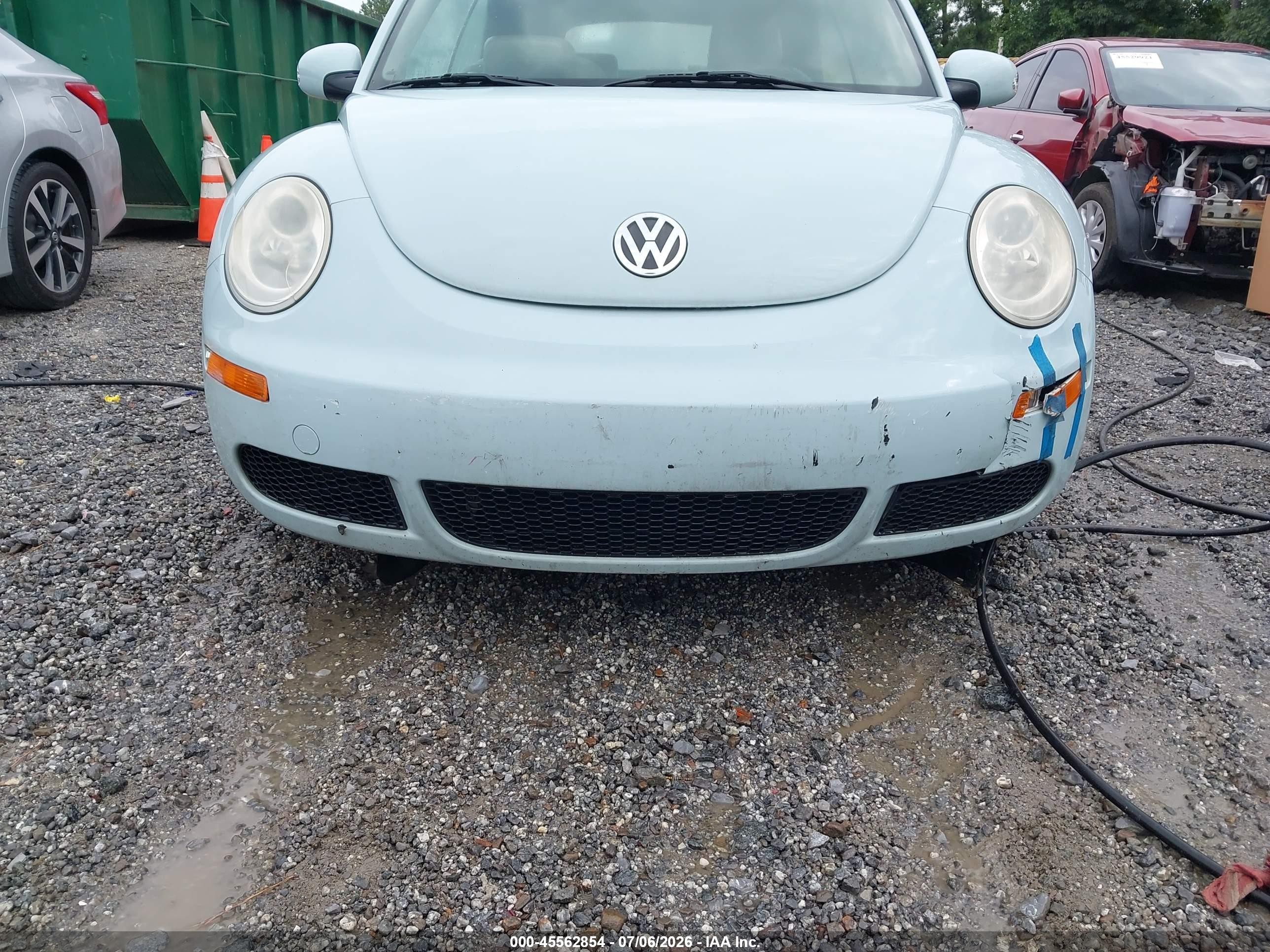 2006 Volkswagen New Beetle 2.5 Light Blue vin: 3VWPF31Y16M311796