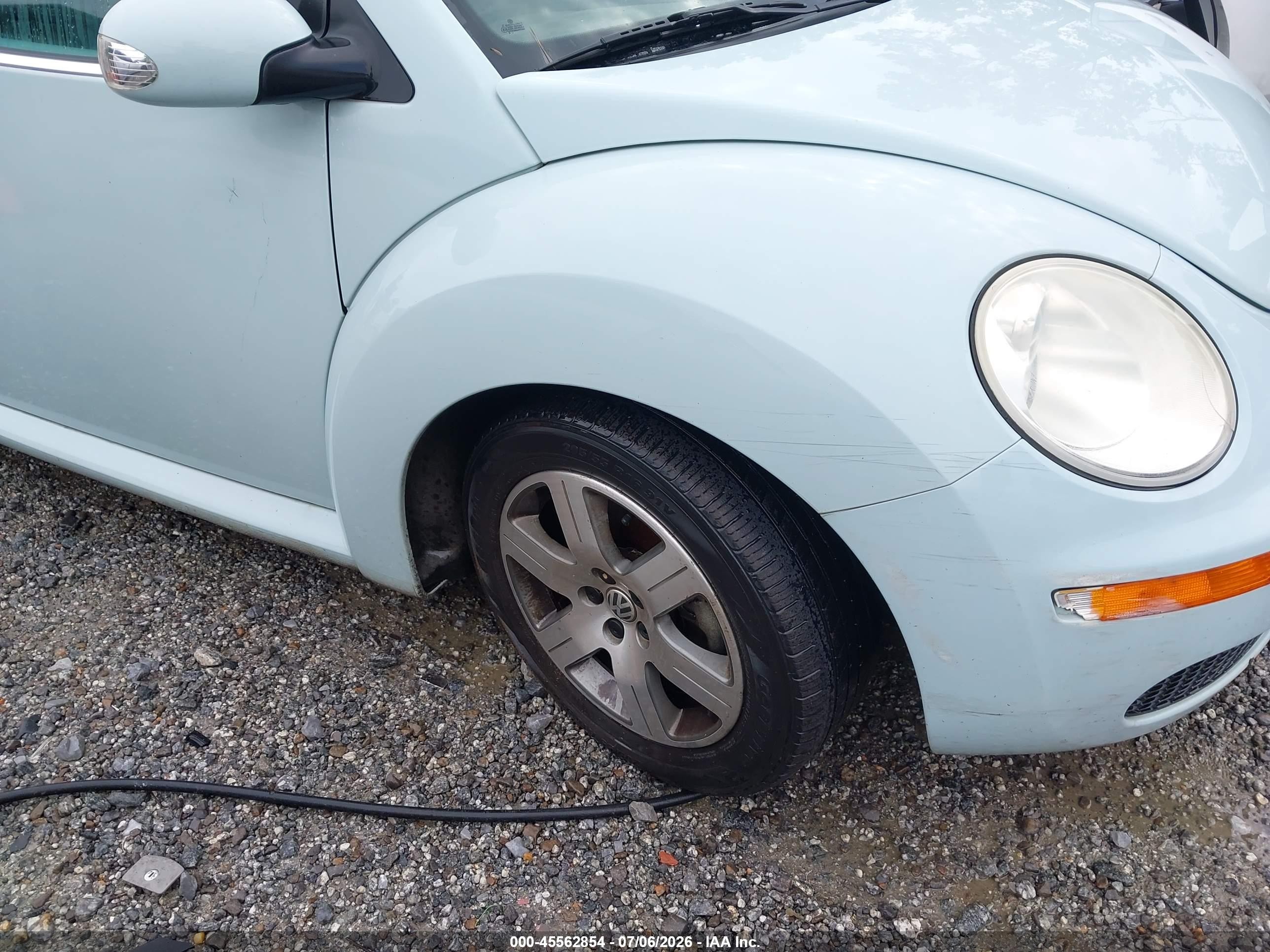 2006 Volkswagen New Beetle 2.5 Light Blue vin: 3VWPF31Y16M311796