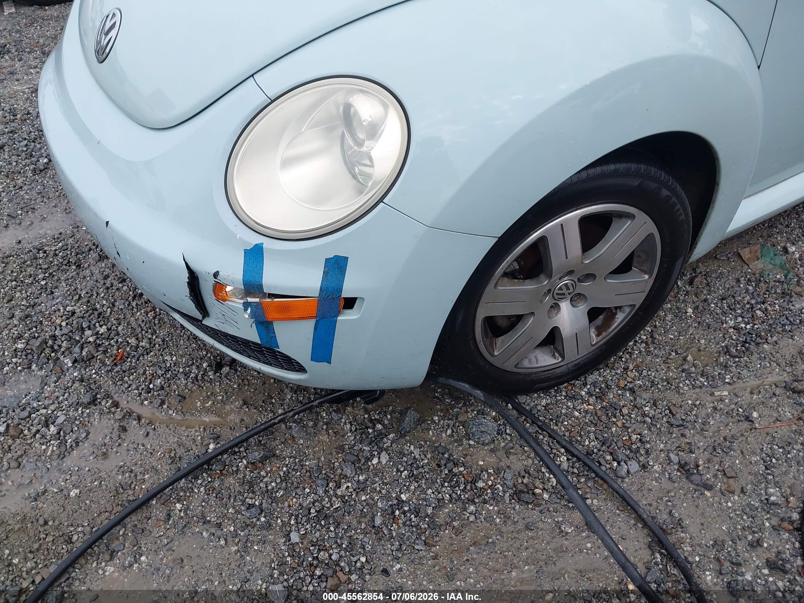 2006 Volkswagen New Beetle 2.5 Light Blue vin: 3VWPF31Y16M311796