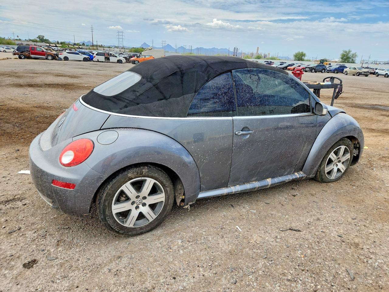 2006 Volkswagen New Beetle Convertible Charcoal vin: 3VWPF31Y66M300339